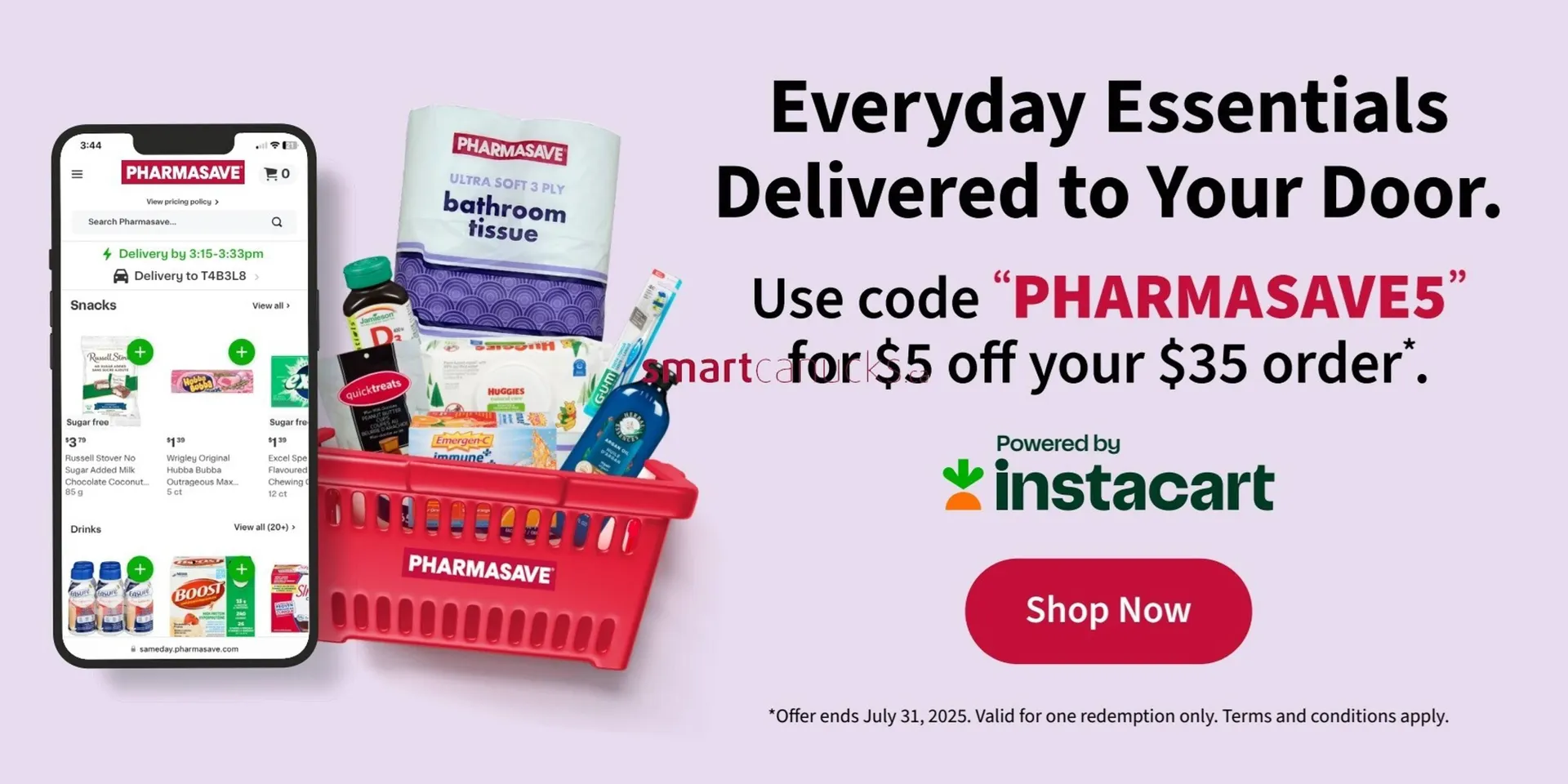 Pharmasave flyer from July 21 to August 24 2025 - flyer page 8