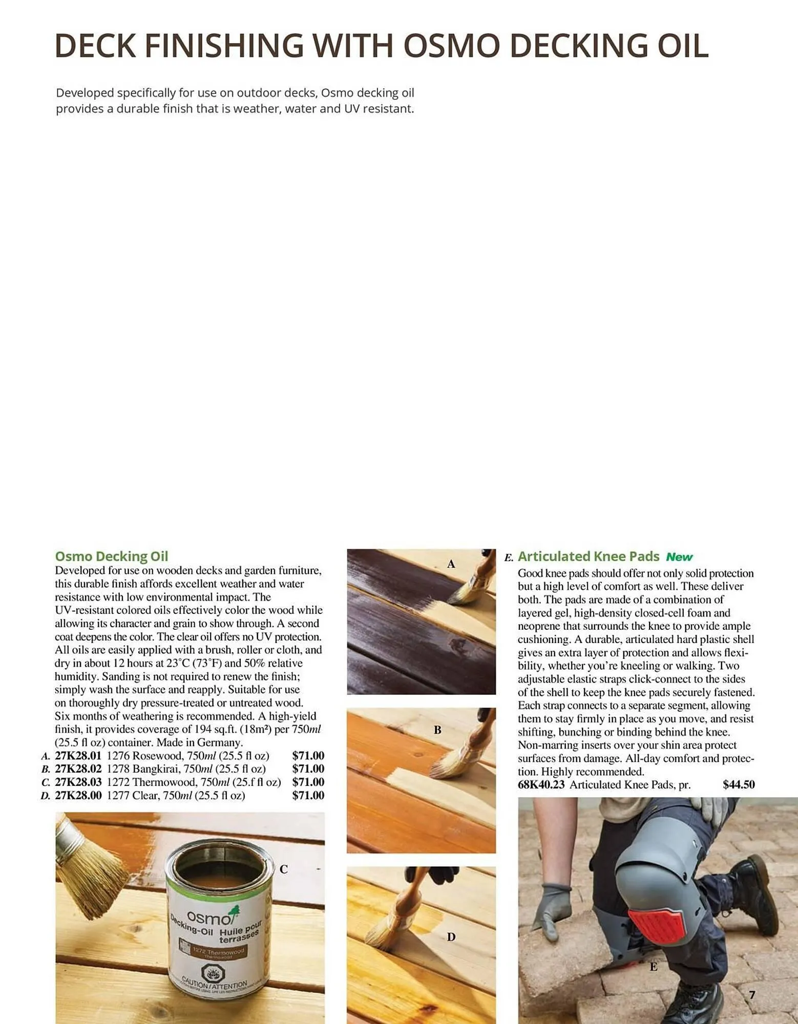 Lee Valley Tools flyer from July 8 to August 31 2025 - flyer page 7