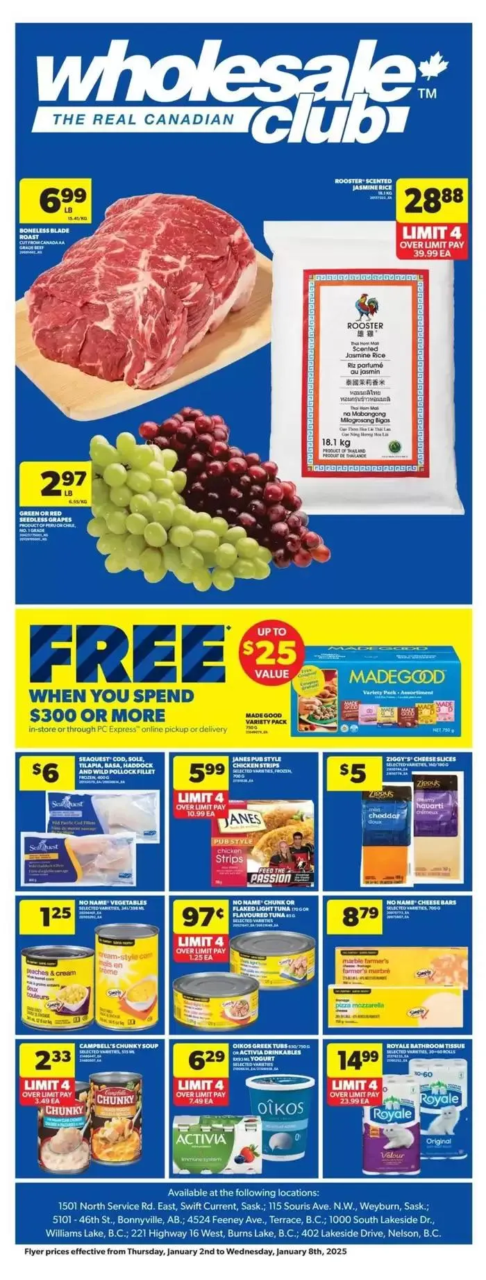 Wide range of offers from January 9 to January 15 2025 - flyer page 1