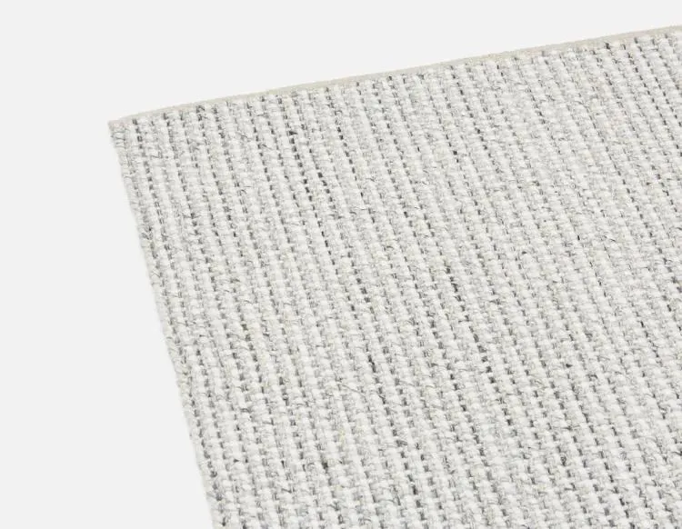 EULALIA handwoven wool and polyester rug 6'x9'