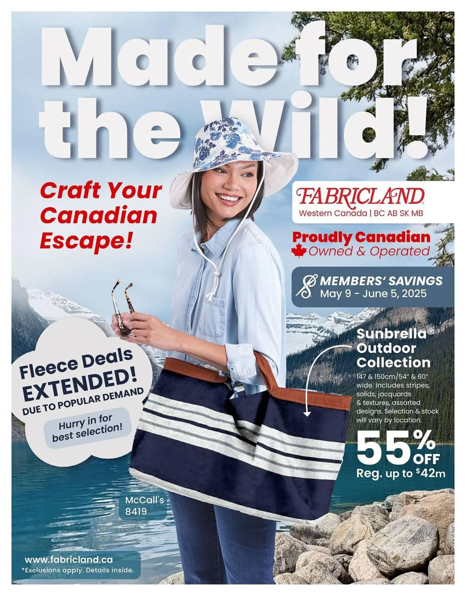 Fabricland flyer - 1