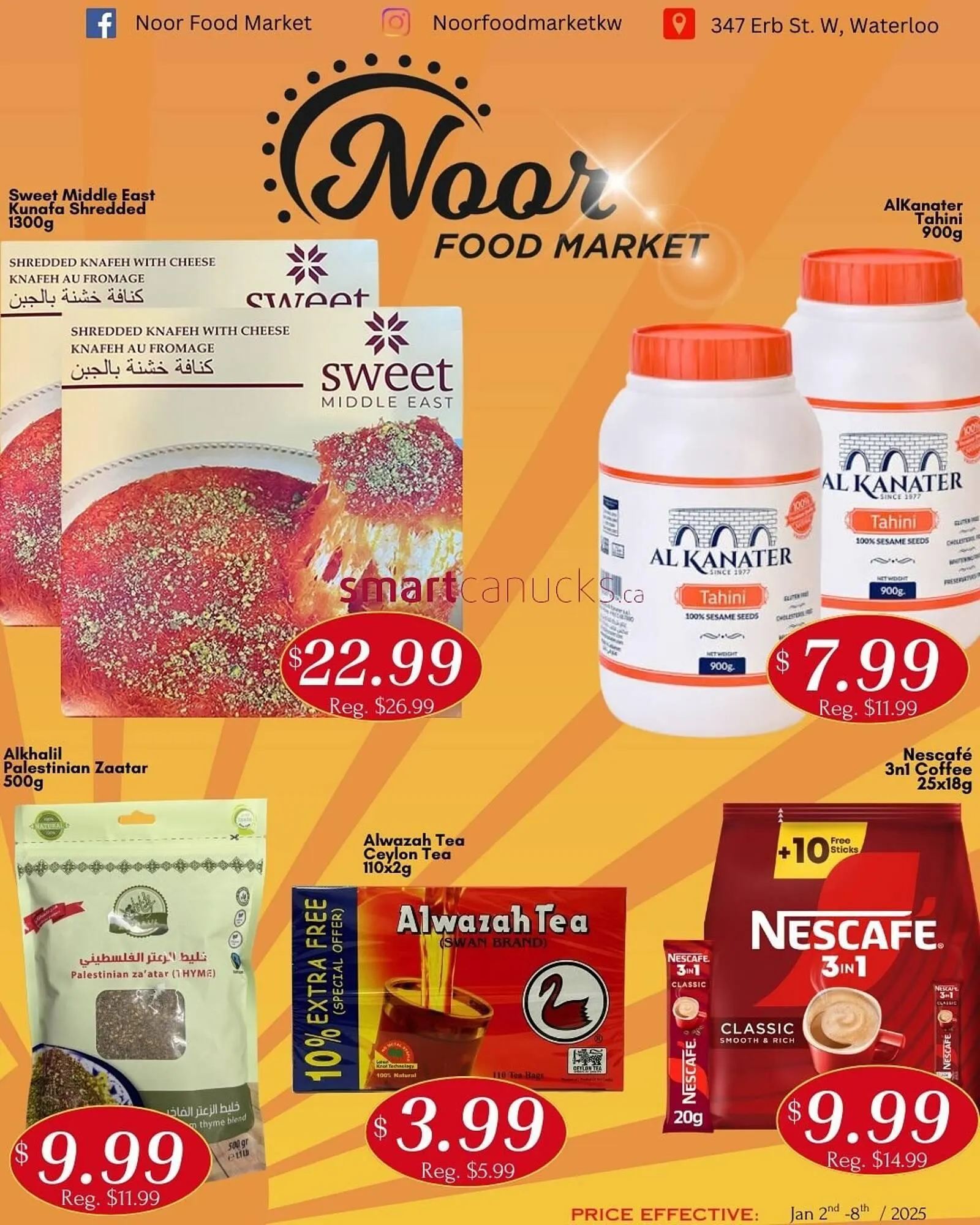 Noor Food Market flyer from January 2 to January 8 2026 - flyer page 1