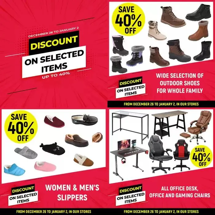 Holiday Sale Alert! from December 30 to January 2 2025 - flyer page 2
