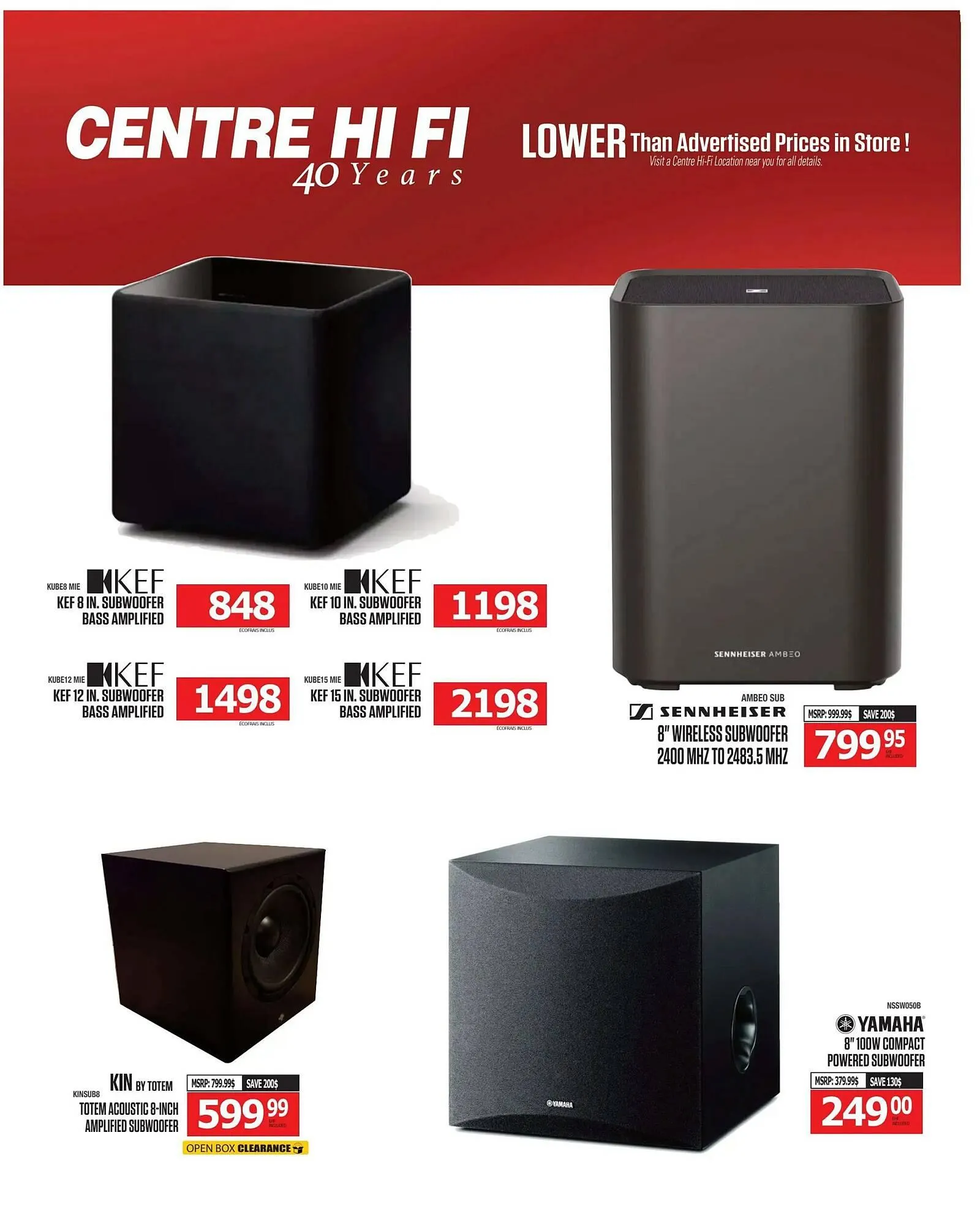 Centre Hi-Fi flyer from January 30 to February 5 2026 - flyer page 71