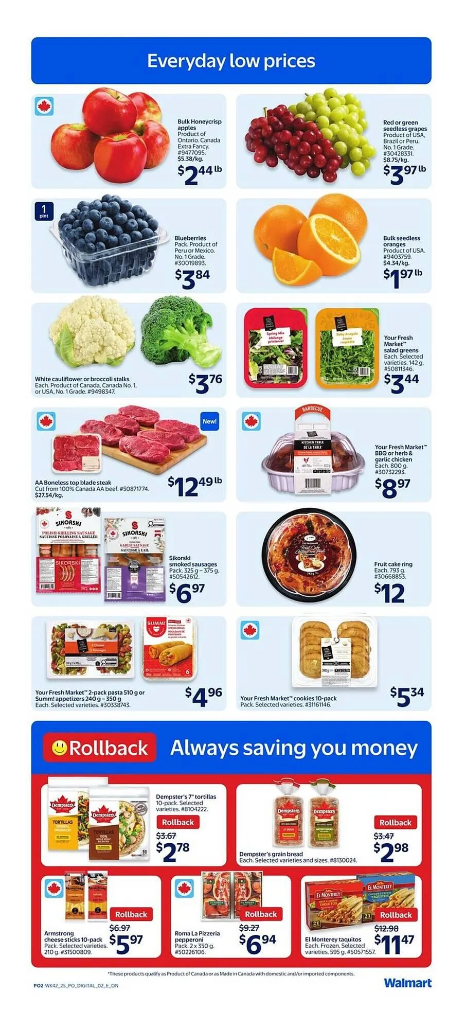 Walmart flyer from November 13 to November 19 2025 - flyer page 3