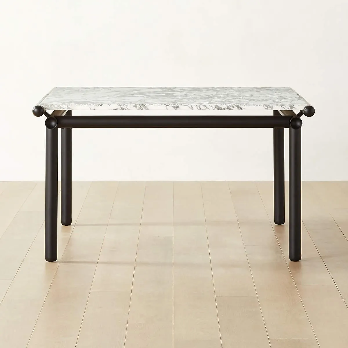 Anacapri Square Marble Dining Table 53" by Gianfranco Frattini