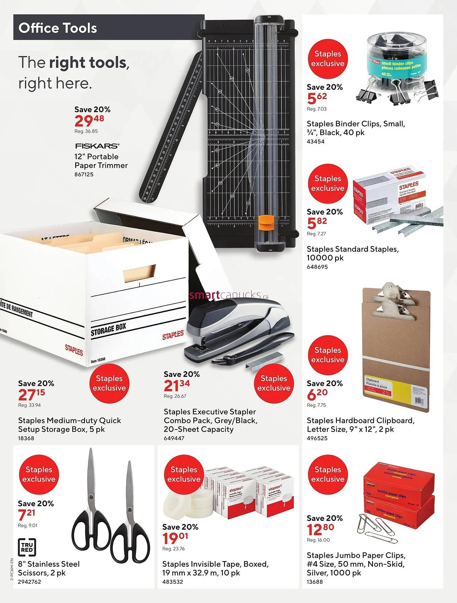 Staples flyer from April 16 to April 22 2025 - flyer page 2
