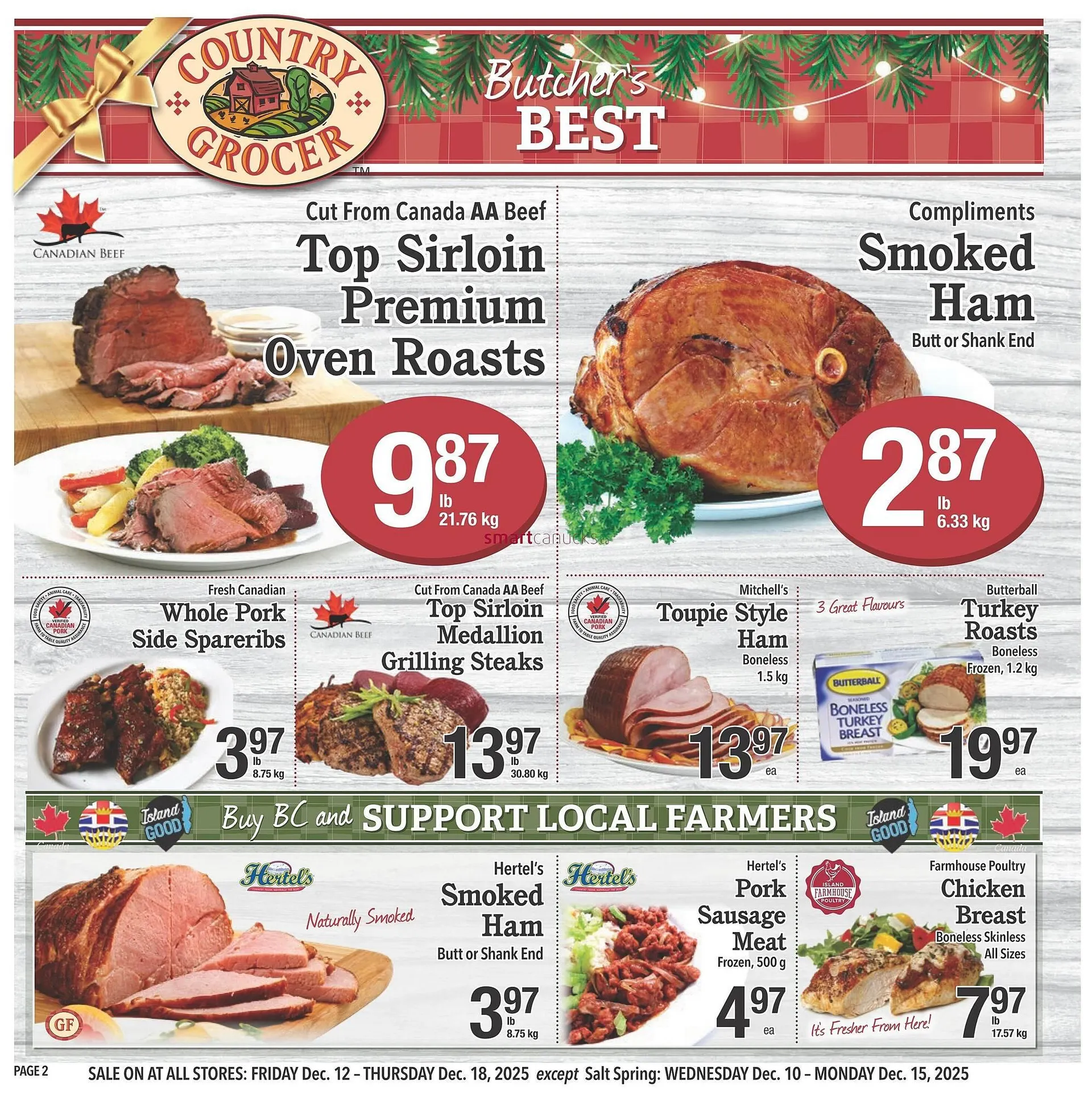 Country Grocer flyer from December 11 to December 17 2025 - flyer page 2