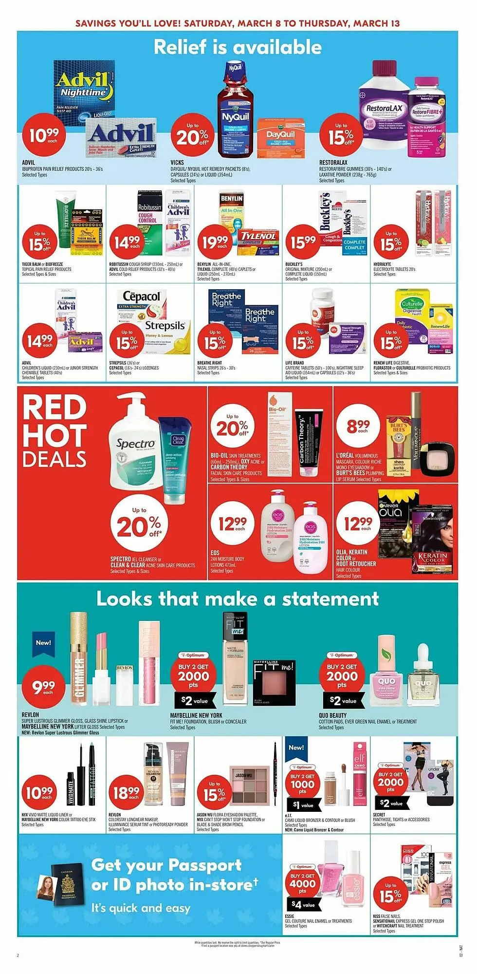 Shoppers Drug Mart flyer from March 6 to March 13 2025 - flyer page 9