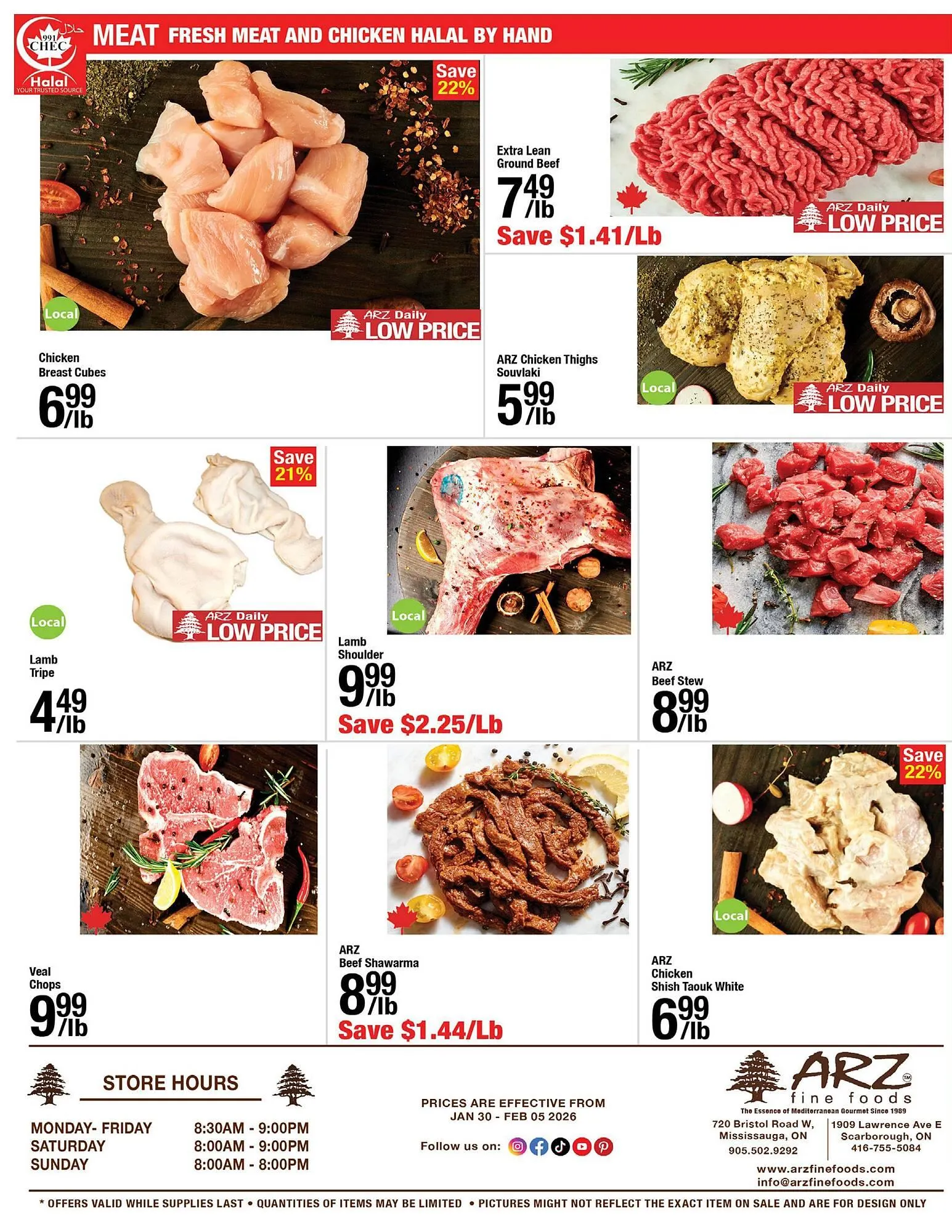 Arz Fine Foods flyer from January 30 to February 5 2026 - flyer page 8