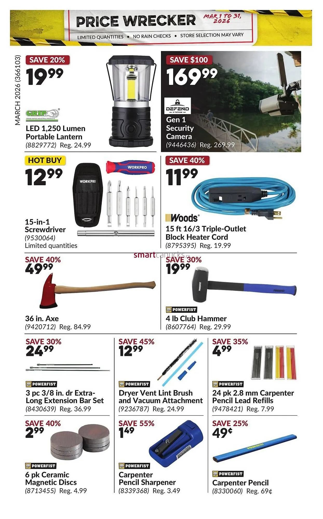 Princess Auto flyer from March 1 to March 31 2026 - flyer page 24