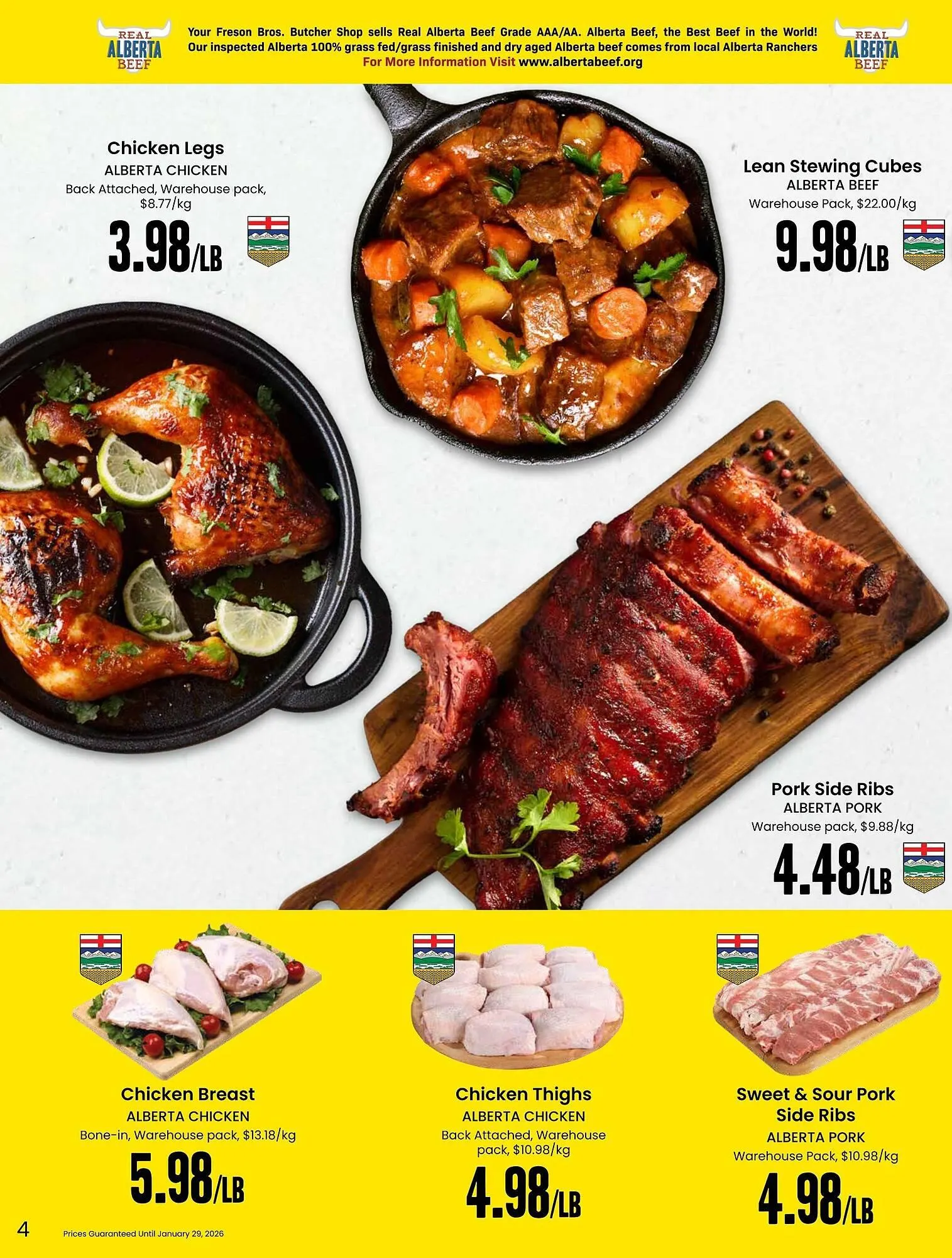 Freson Bros flyer from December 26 to January 29 2026 - flyer page 4