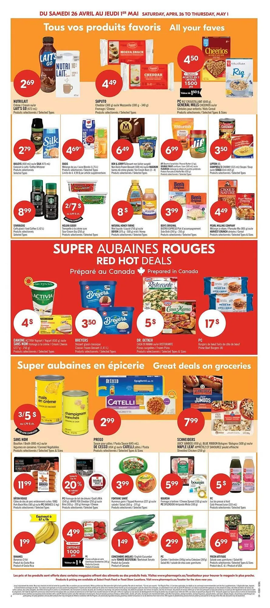 Pharmaprix flyer from April 26 to May 1 2025 - flyer page 3