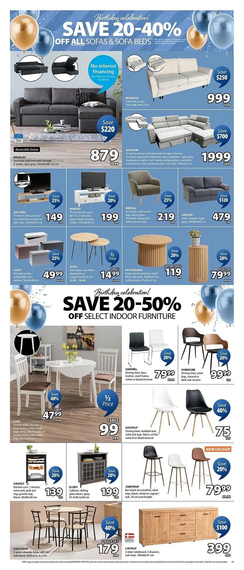 JYSK flyer from April 25 to May 2 2025 - flyer page 9