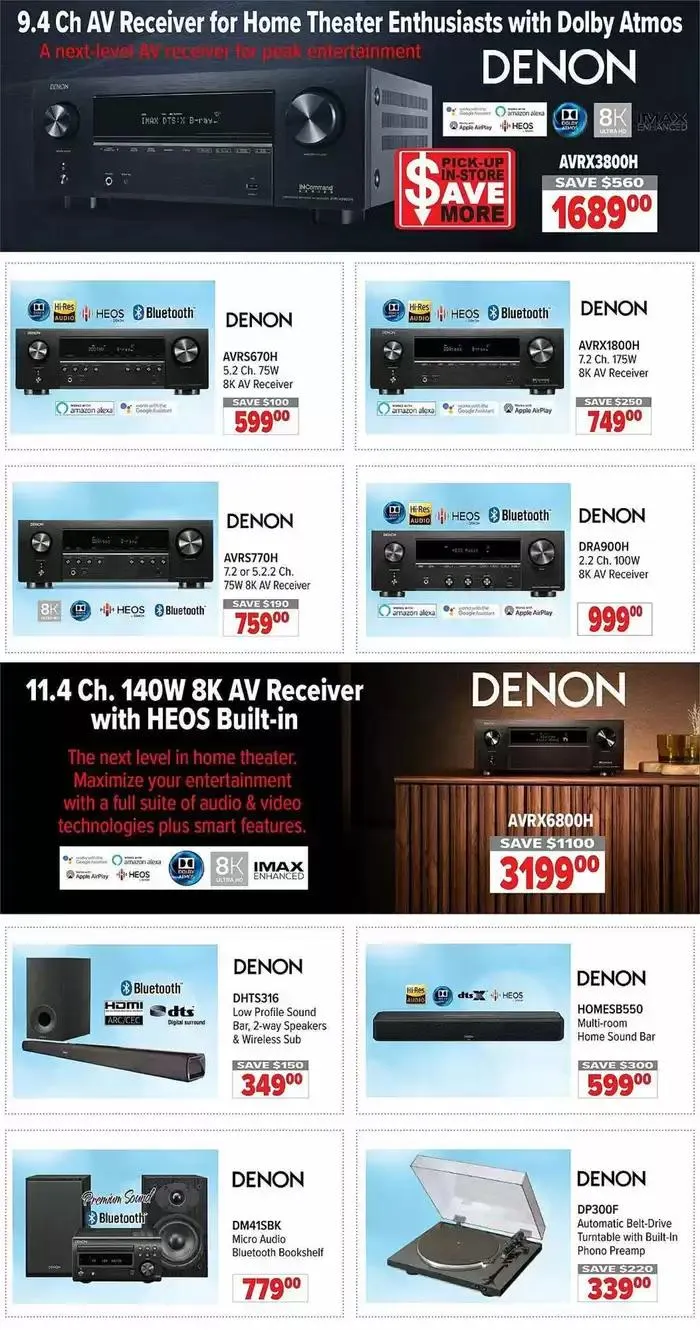 2001 Audio Video weekly flyer from November 29 to December 6 2024 - flyer page 4