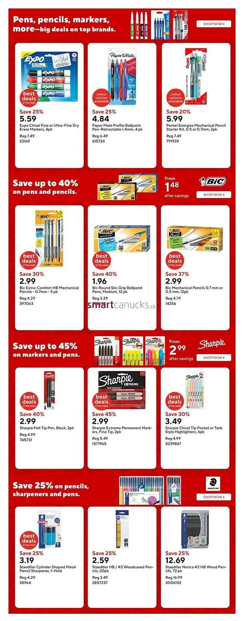 Staples flyer from August 29 to September 4 2025 - flyer page 8