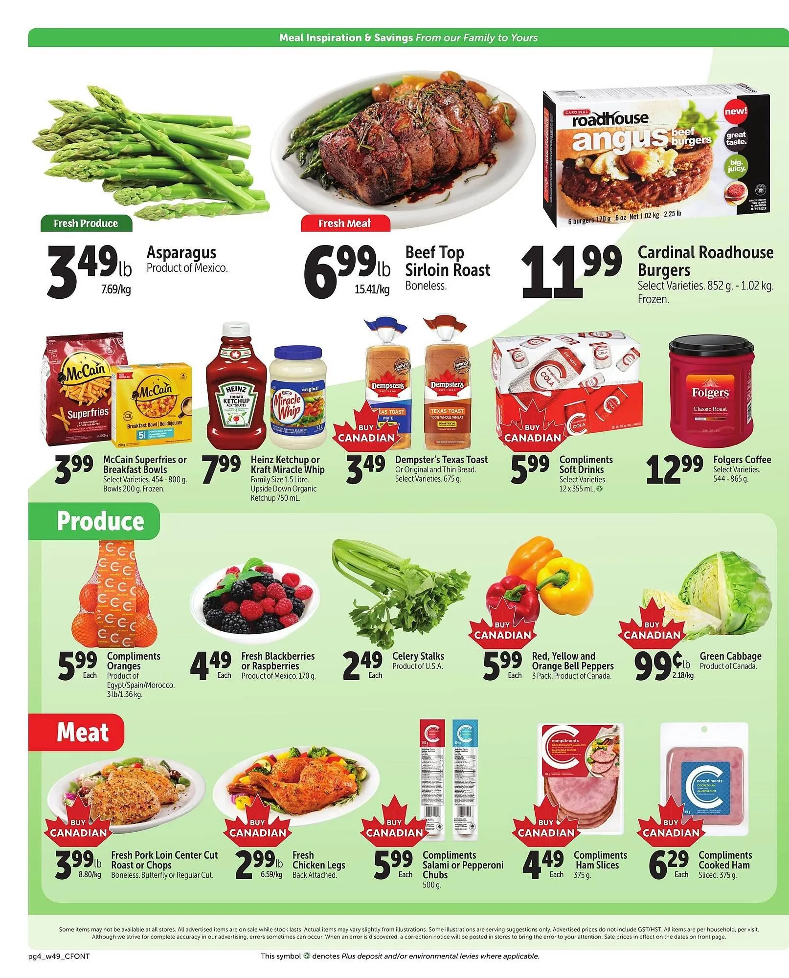 Clover Farm flyer from April 2 to May 31 2025 - flyer page 4