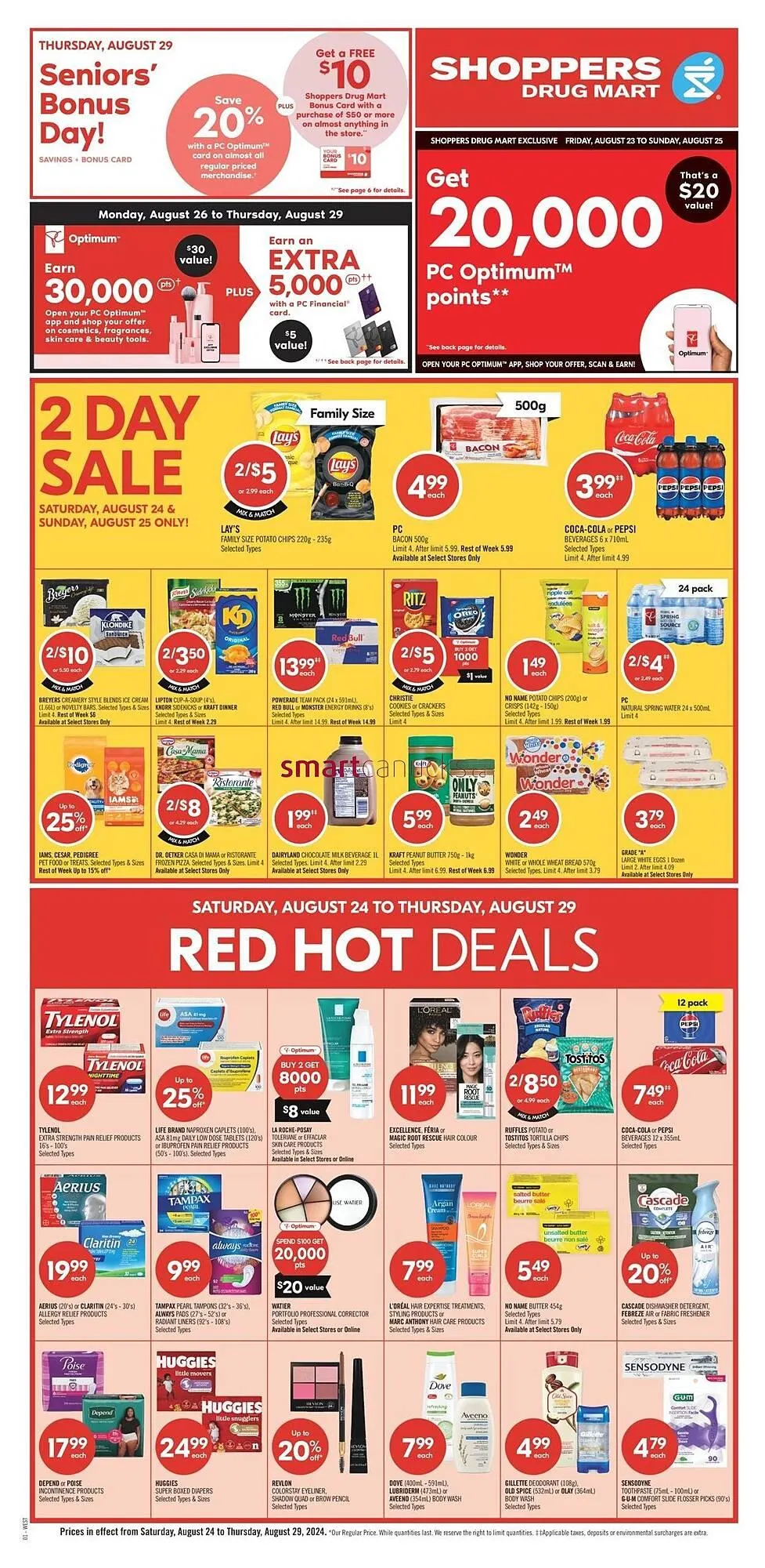 Shoppers Drug Mart flyer from August 22 to August 28 2024 - flyer page 4