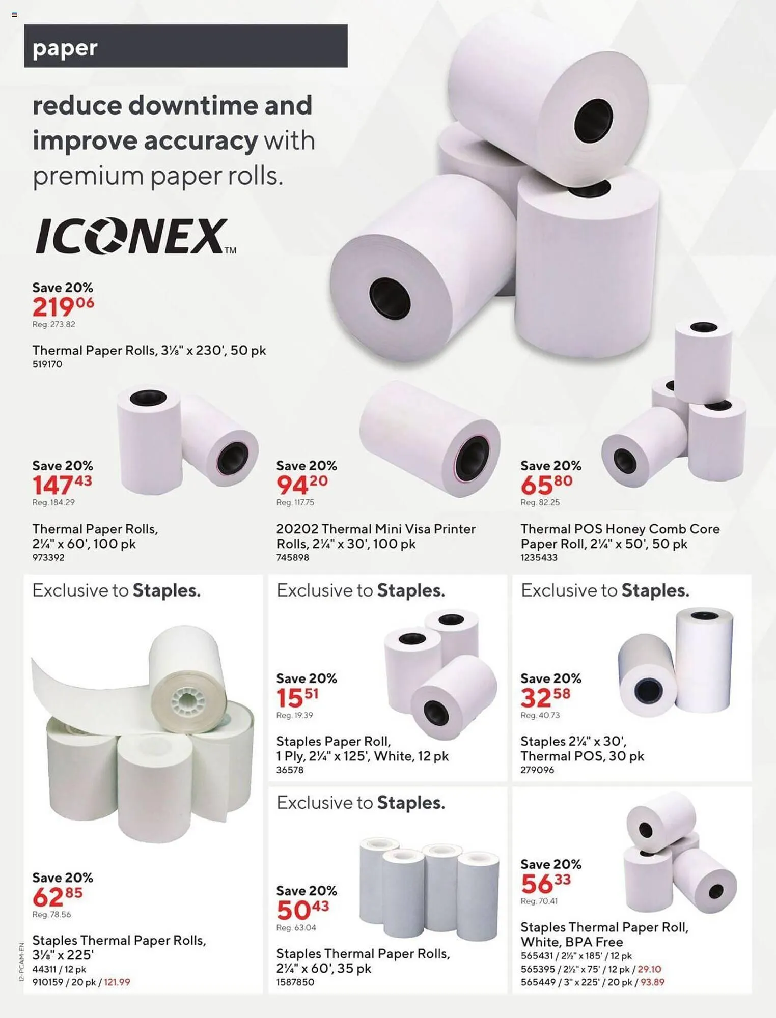 Staples flyer from August 7 to August 20 2024 - flyer page 13