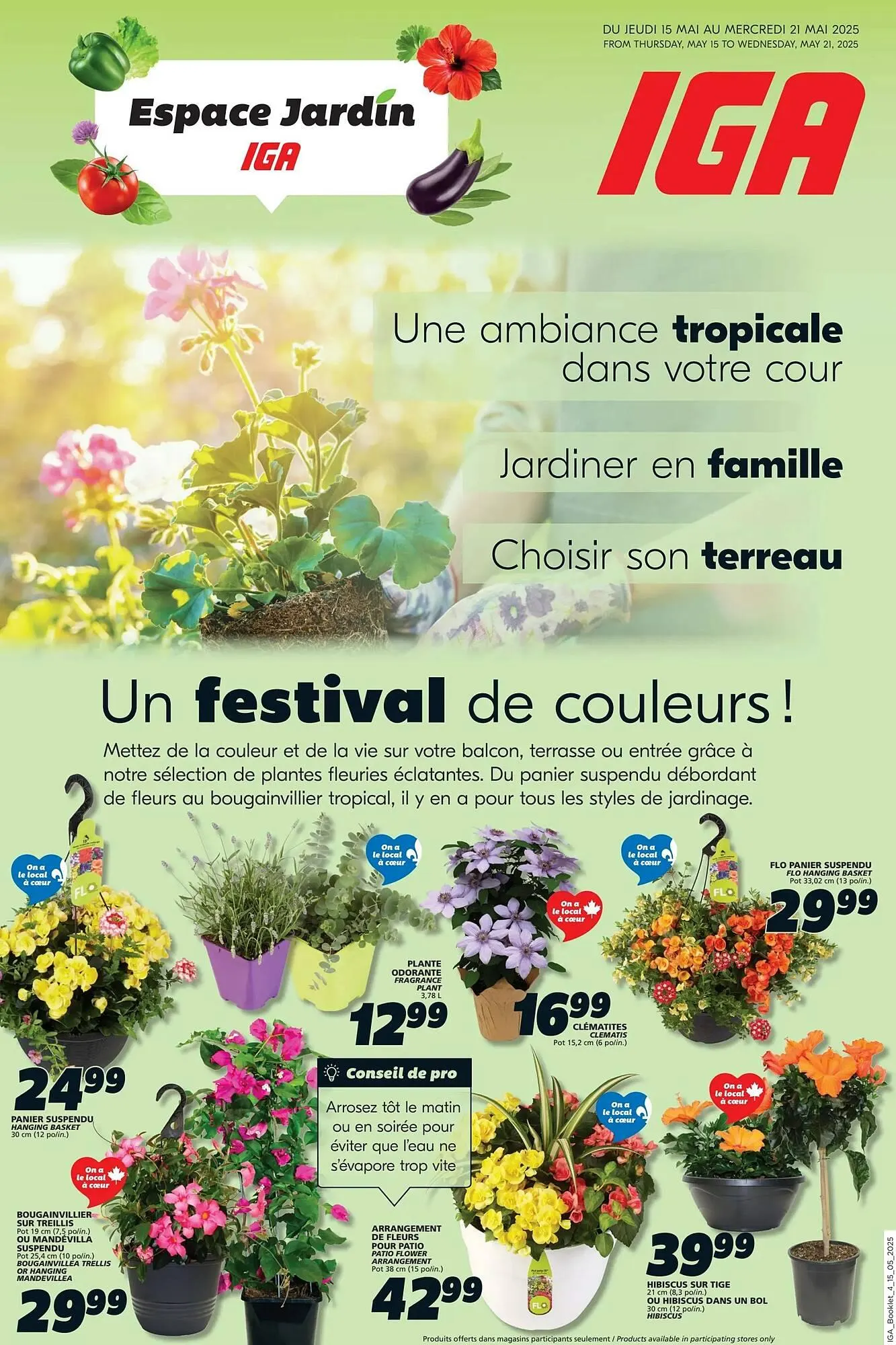 IGA flyer from May 15 to May 21 2025 - flyer page 36