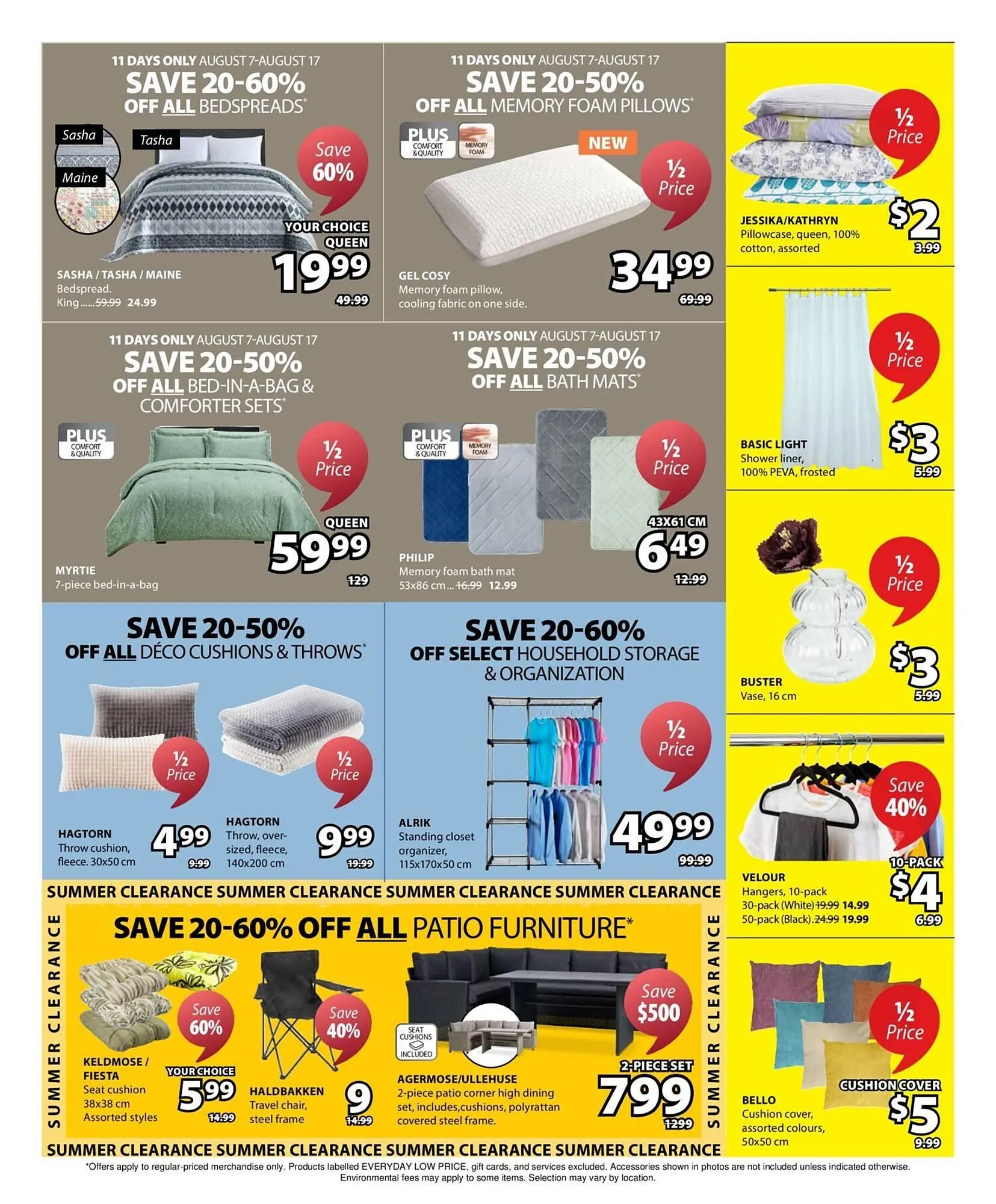 JYSK flyer from August 7 to August 21 2025 - flyer page 2