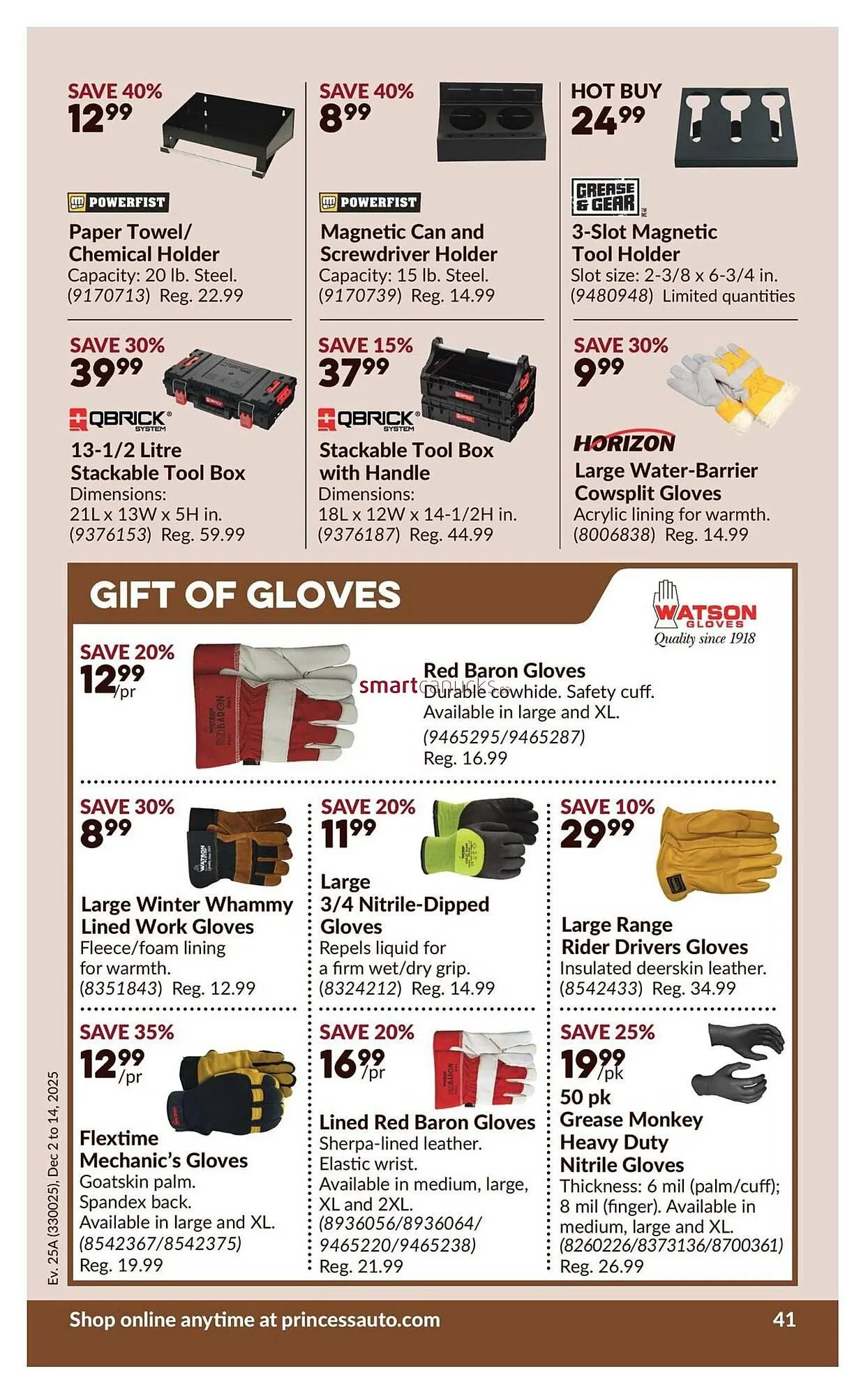 Princess Auto flyer from November 27 to December 2 2025 - flyer page 46