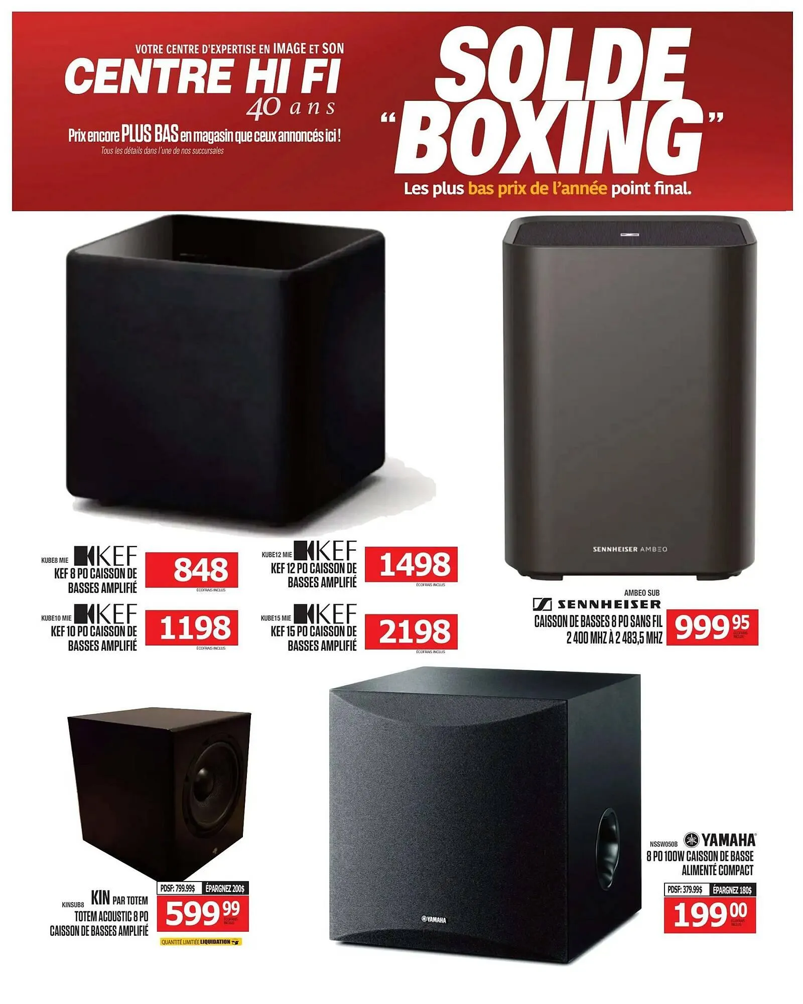 Centre Hi-Fi flyer from January 9 to January 15 2026 - flyer page 72