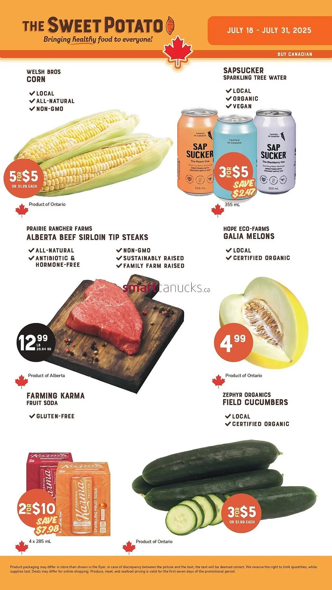 The Sweet Potato flyer - 1