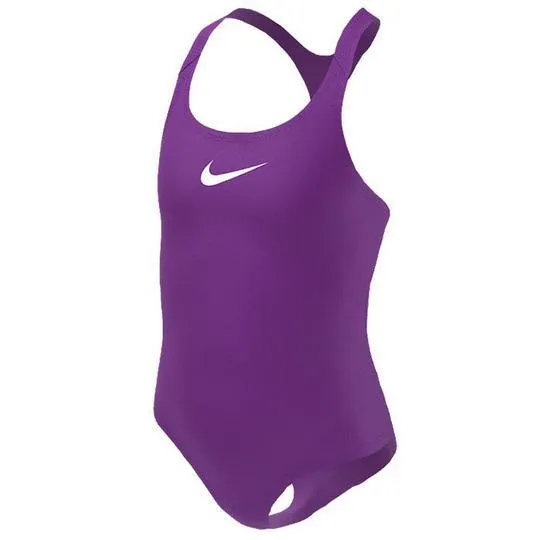 Junior Girls' [7-16] Essential Racerback One-Piece Swimsuit