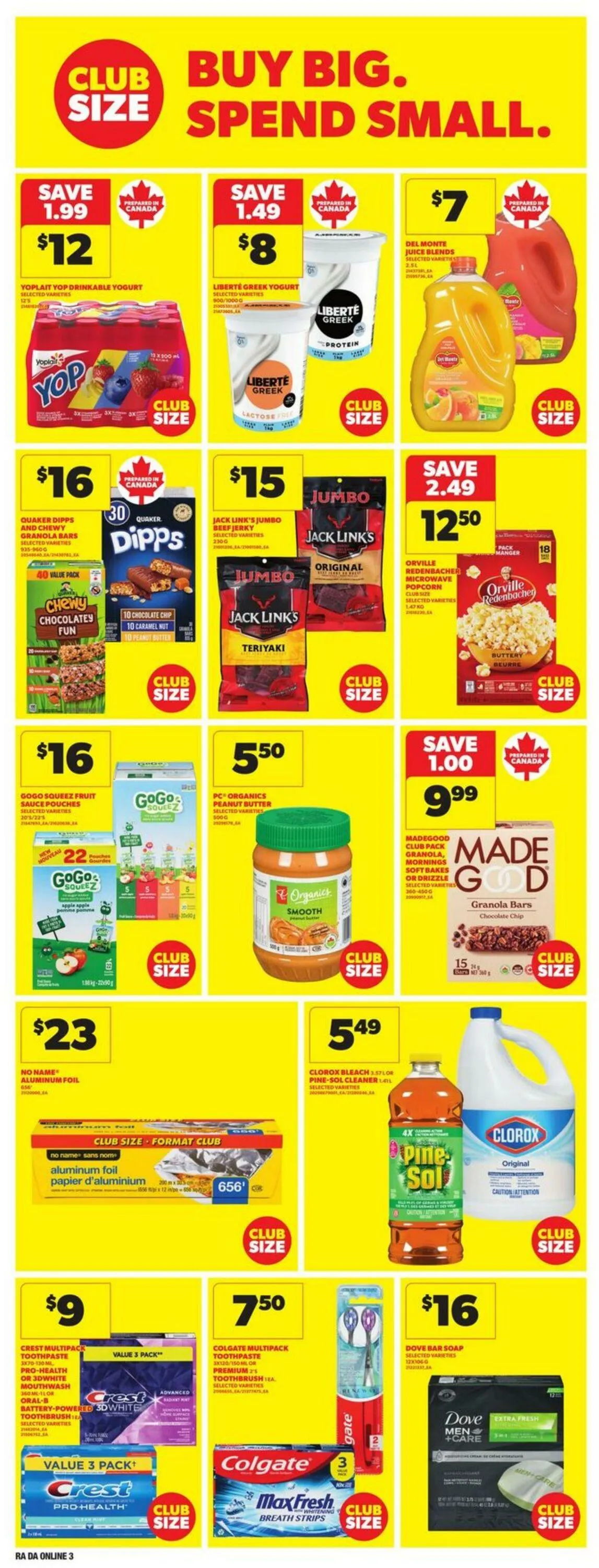 Atlantic Superstore Current flyer from August 14 to August 20 2025 - flyer page 12