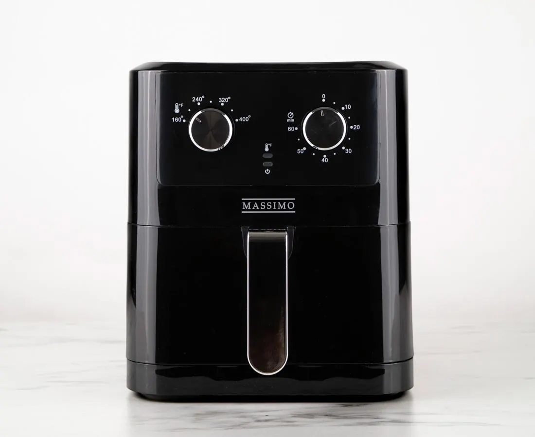 Massimo Vintage Air Fryer, 6 L, Black