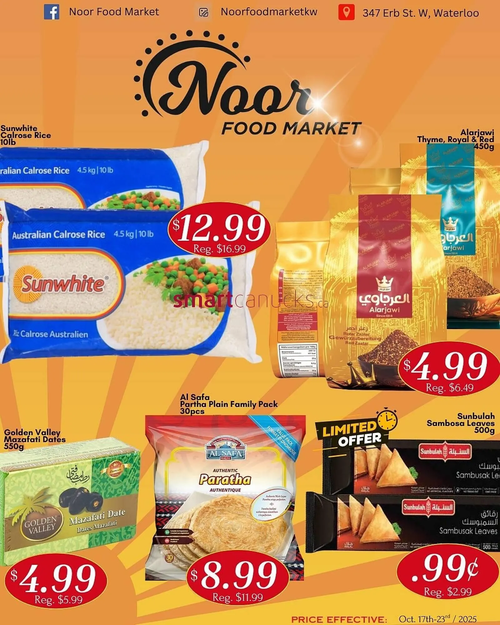 Noor Food Market flyer from October 17 to October 23 2025 - flyer page 1