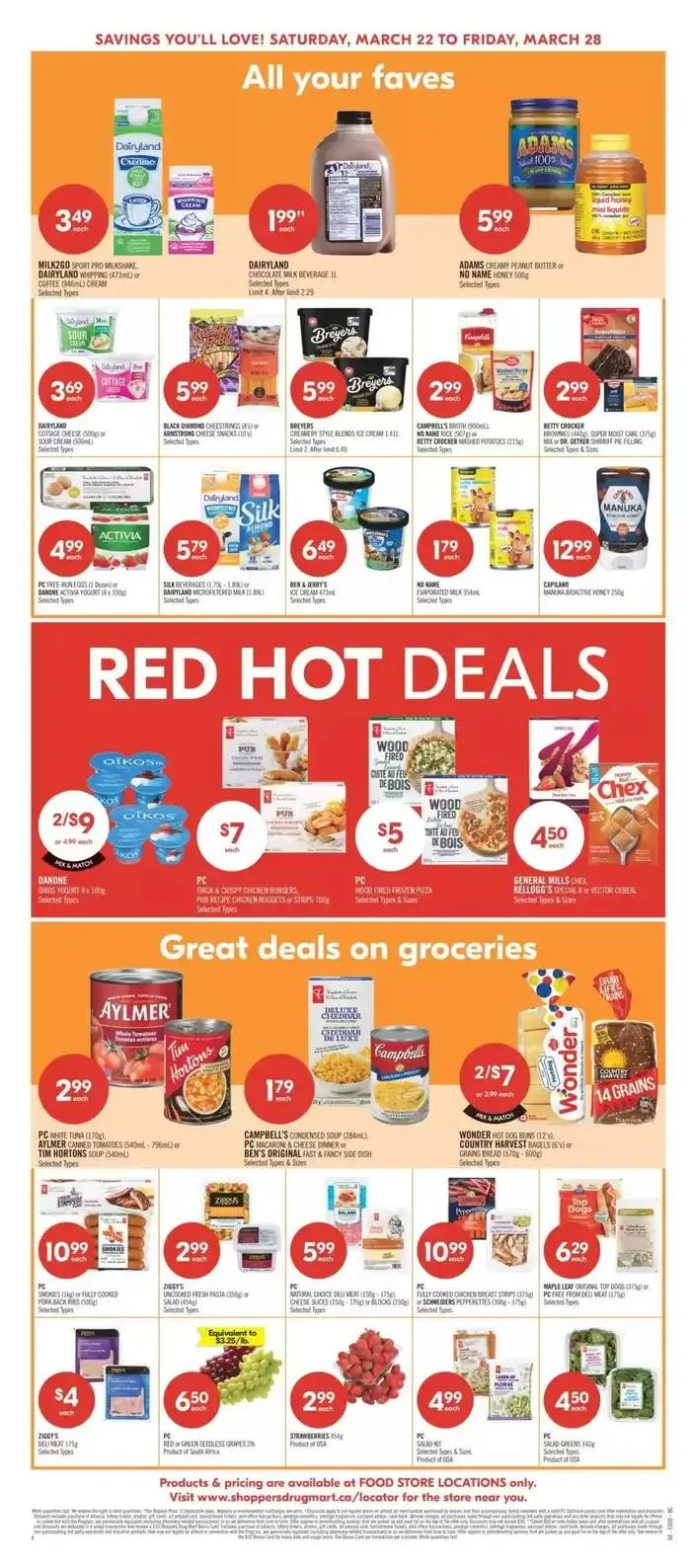 Shoppers Drug Mart Weekly ad from March 22 to March 28 2025 - flyer page 4