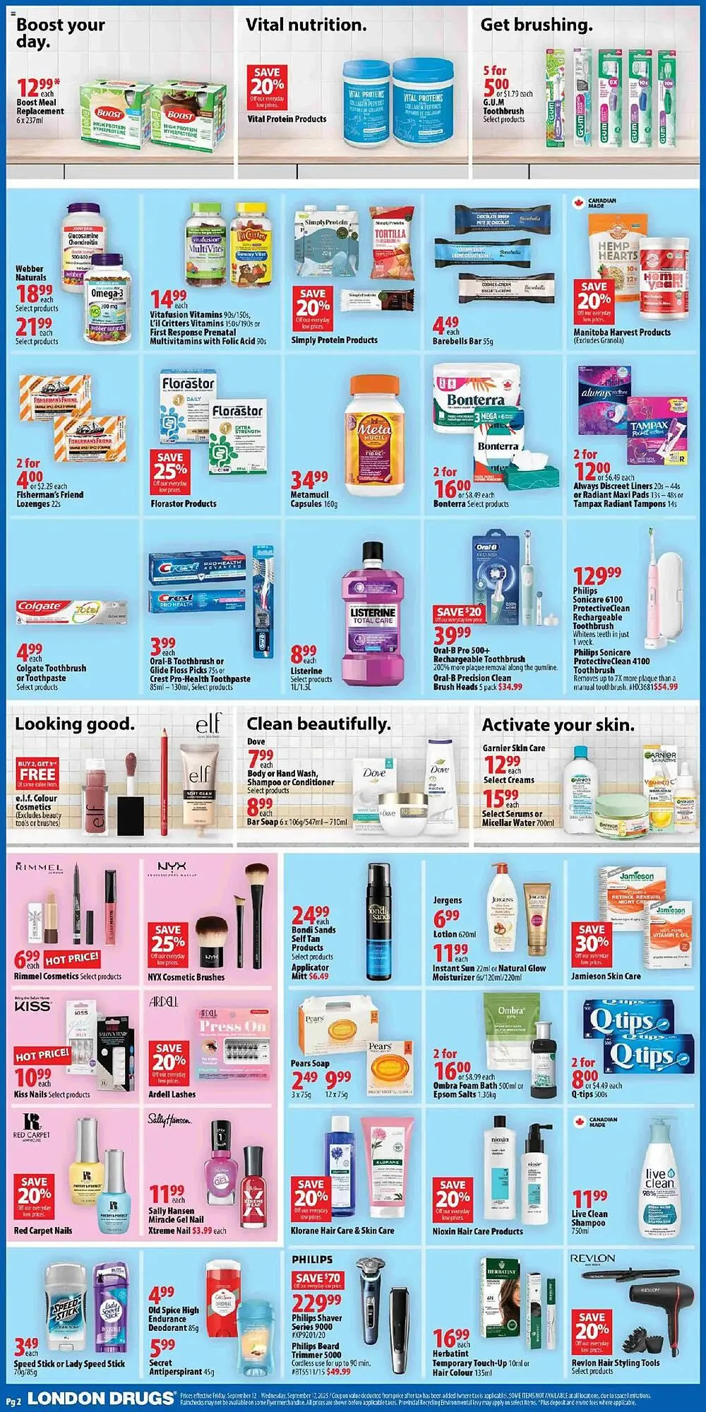 London Drugs flyer from September 12 to September 18 2025 - flyer page 2