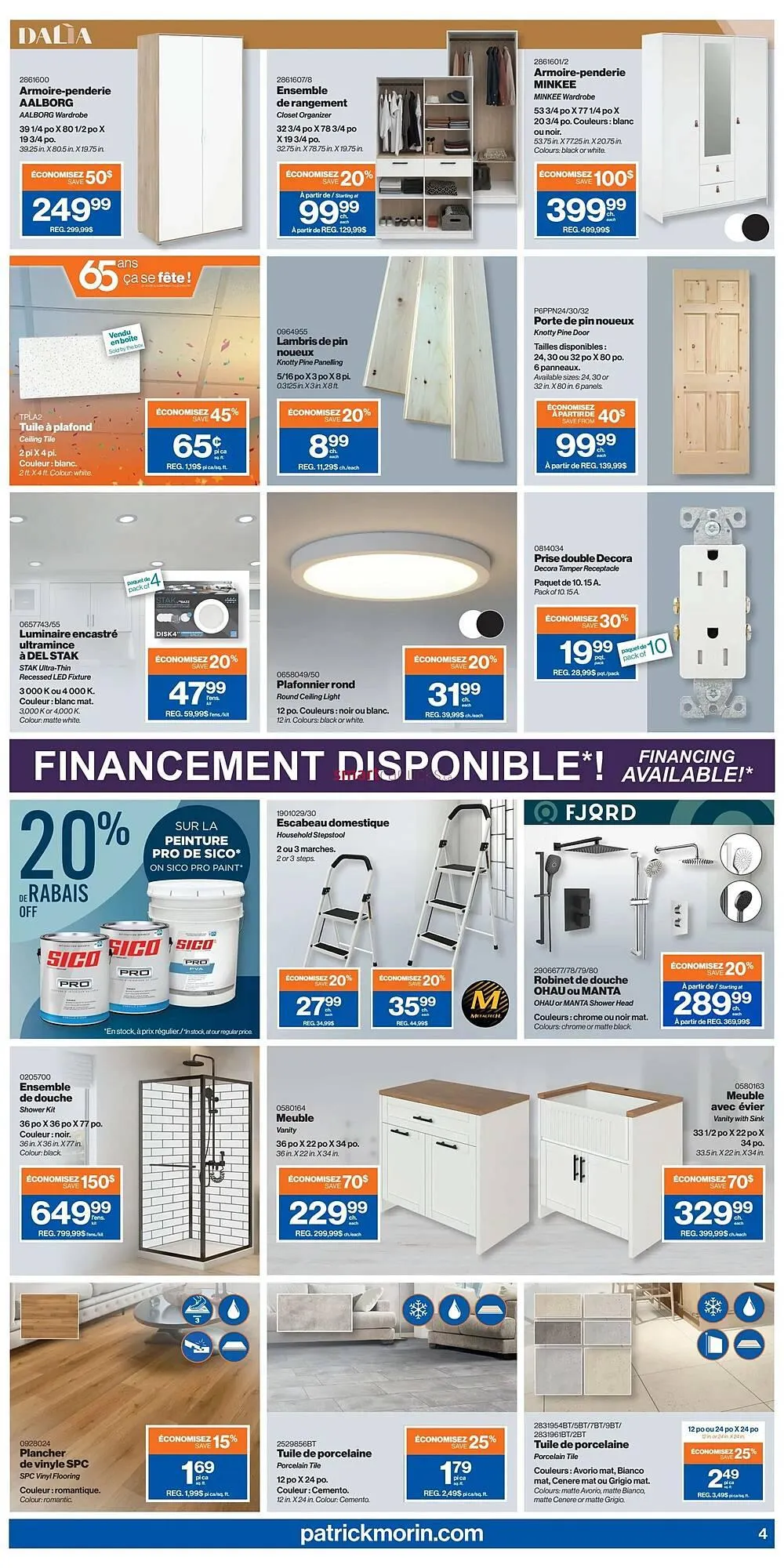 Patrick Morin flyer from September 5 to September 11 2025 - flyer page 5