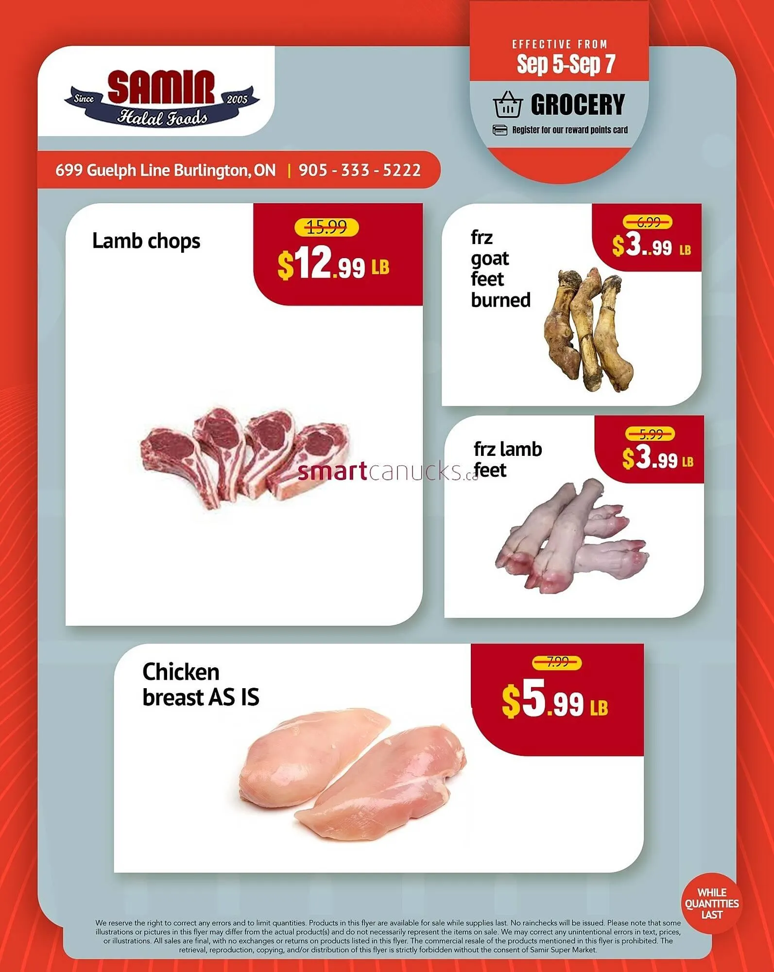 Samir Supermarket flyer from September 5 to September 11 2025 - flyer page 1