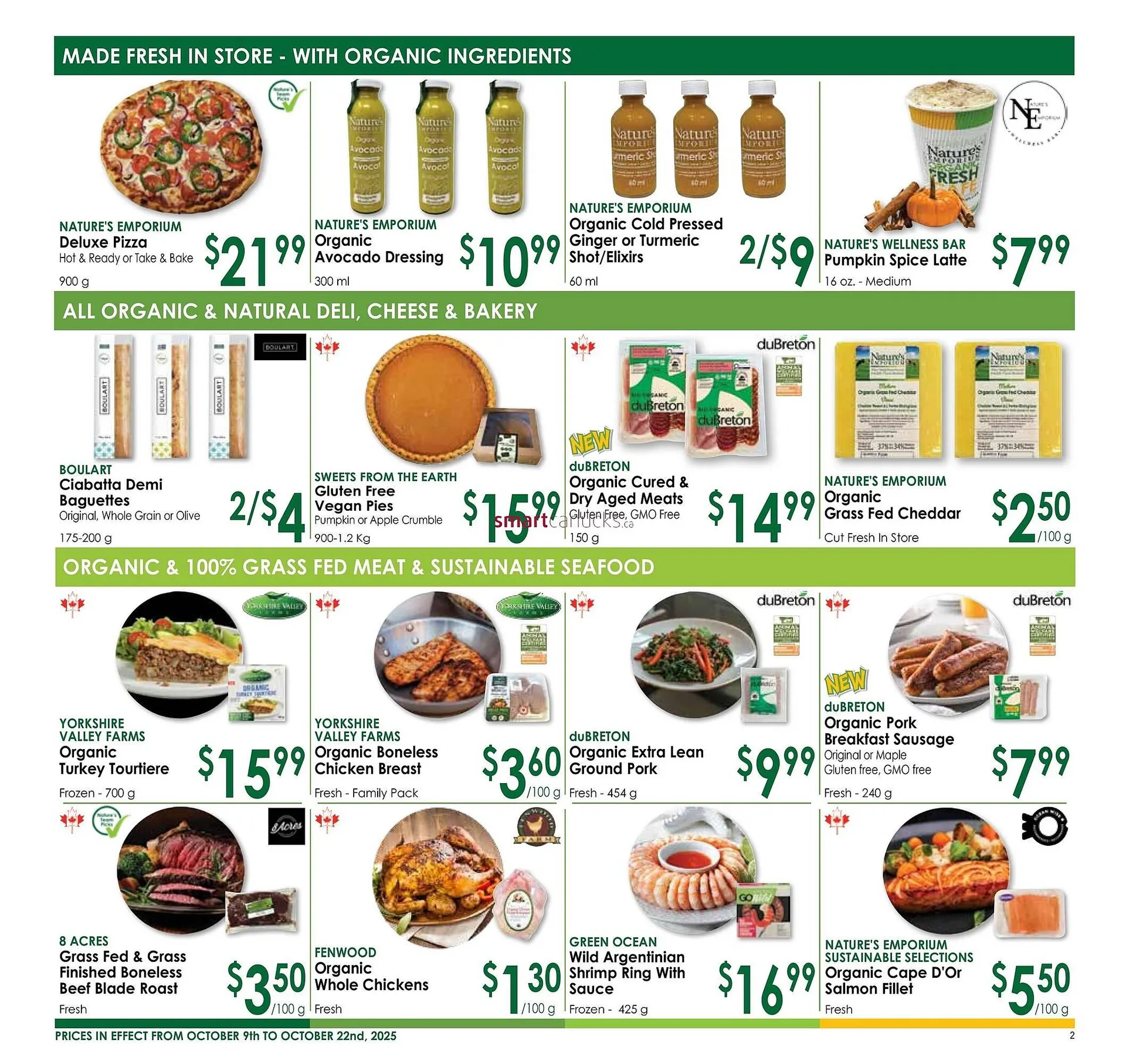 Nature's Emporium flyer from October 9 to October 15 2025 - flyer page 2