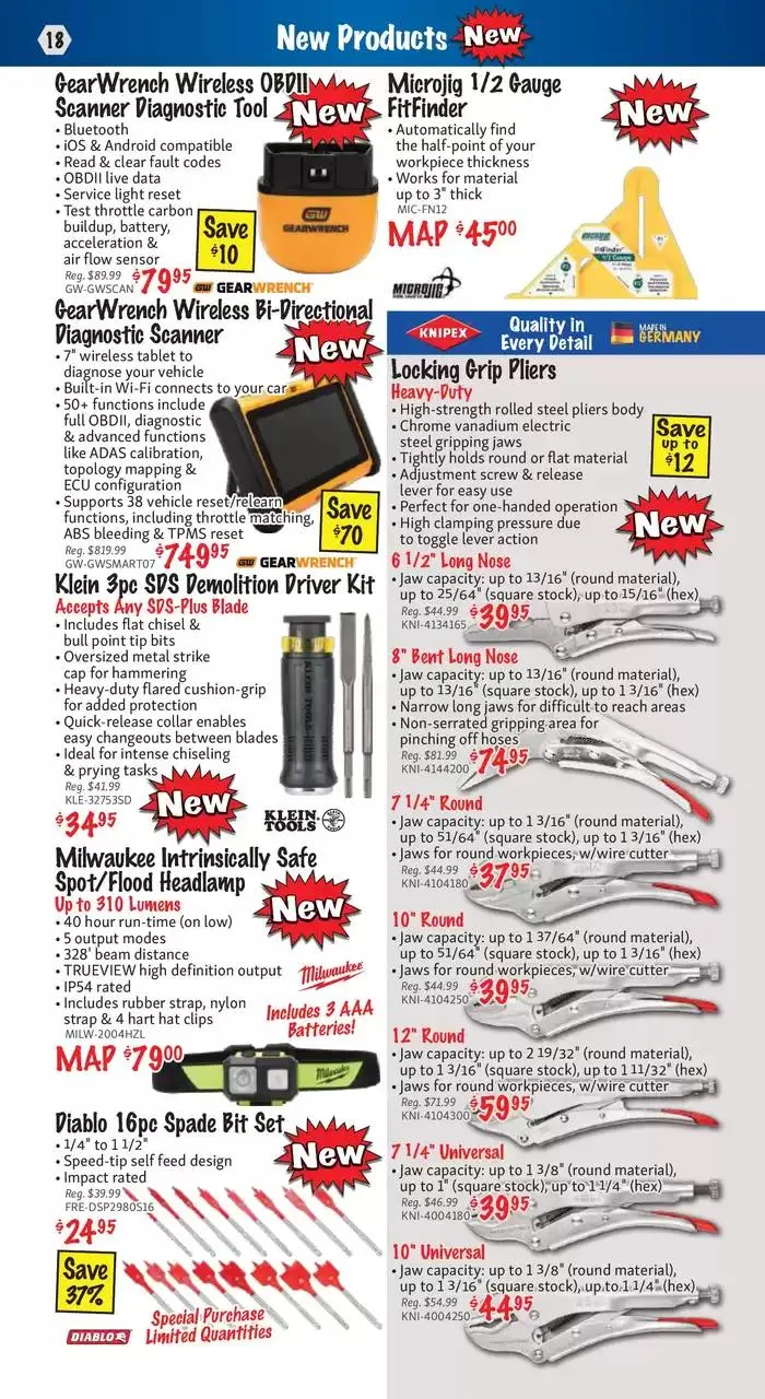 KMS Tools  from March 13 to March 31 2025 - flyer page 18