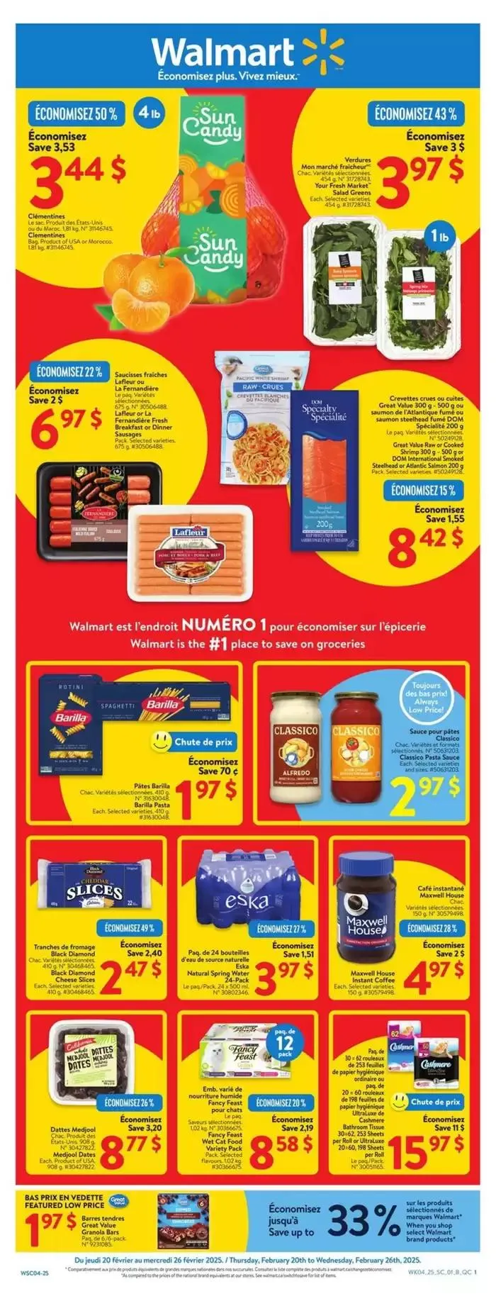 Current bargains and offers from February 20 to February 27 2025 - flyer page 1
