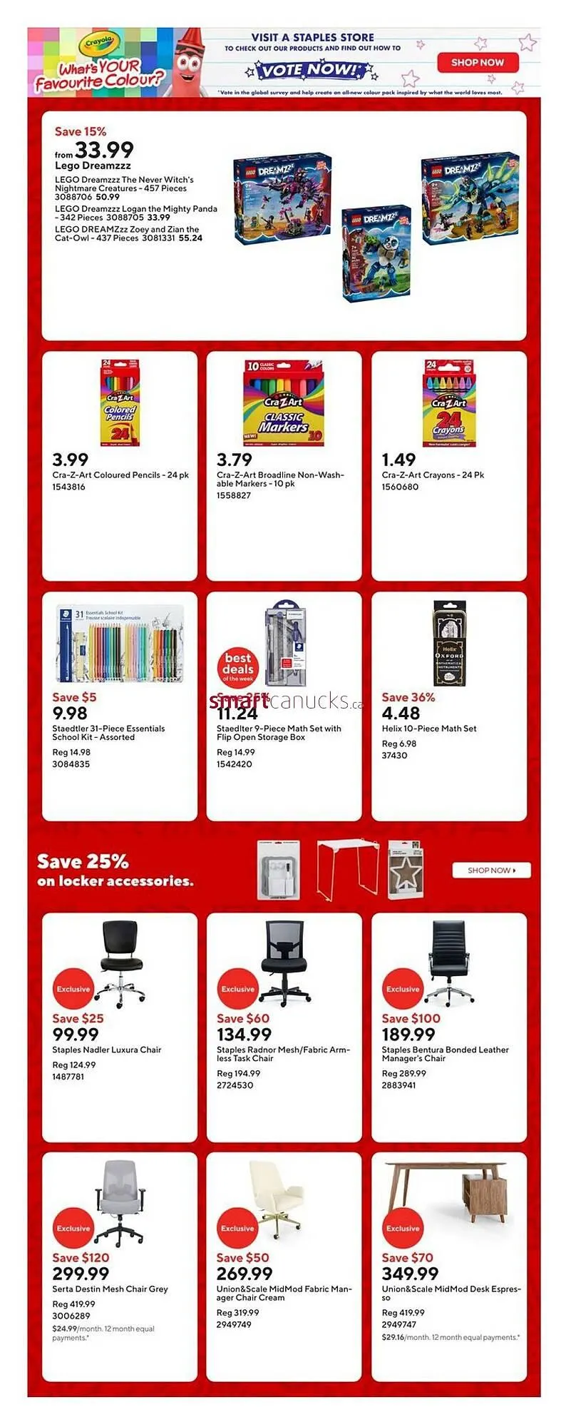 Staples flyer from September 5 to September 11 2025 - flyer page 14