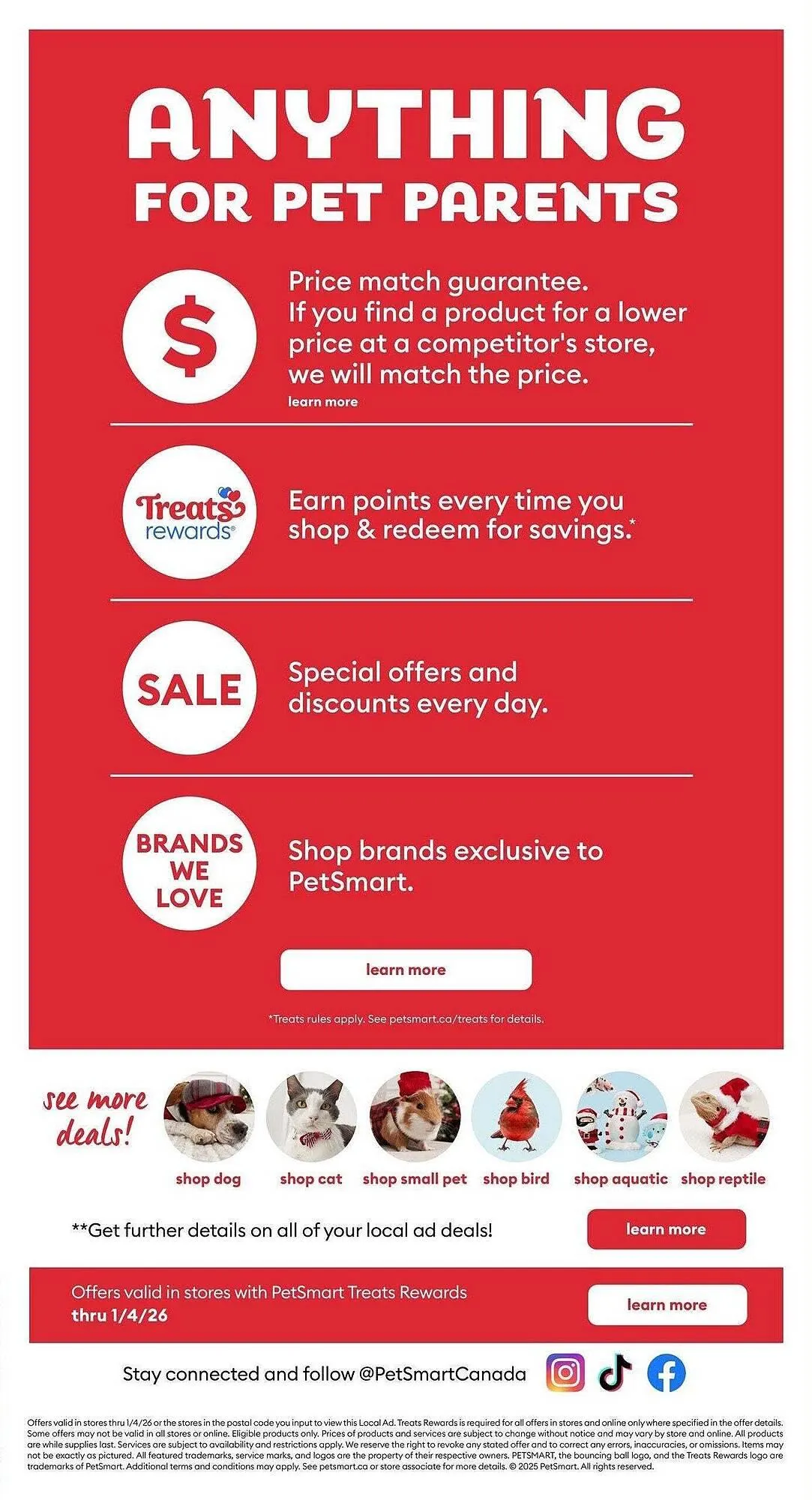 Petsmart flyer from December 1 to December 4 2025 - flyer page 4