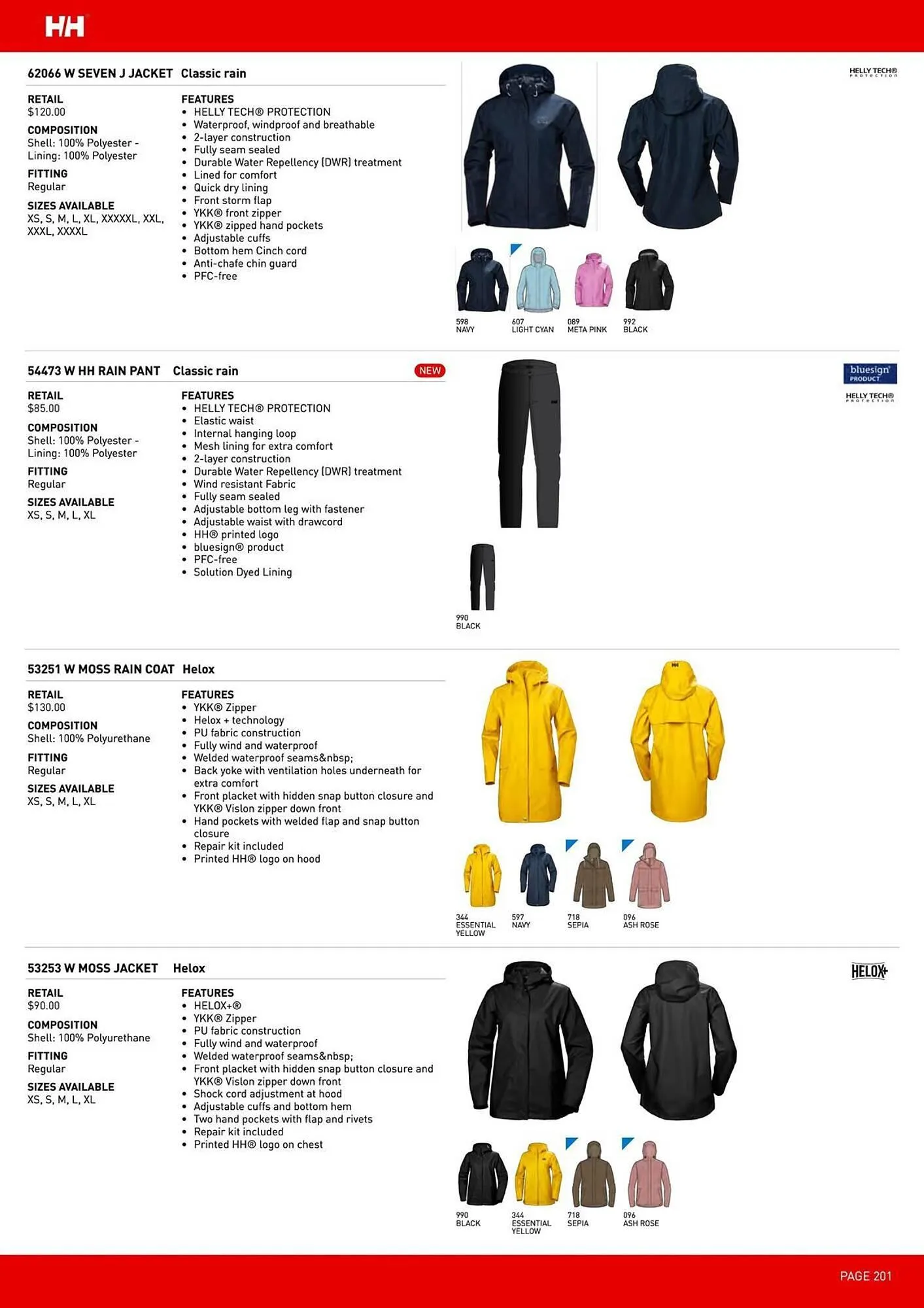 Helly Hansen flyer from September 11 to February 28 2026 - flyer page 201