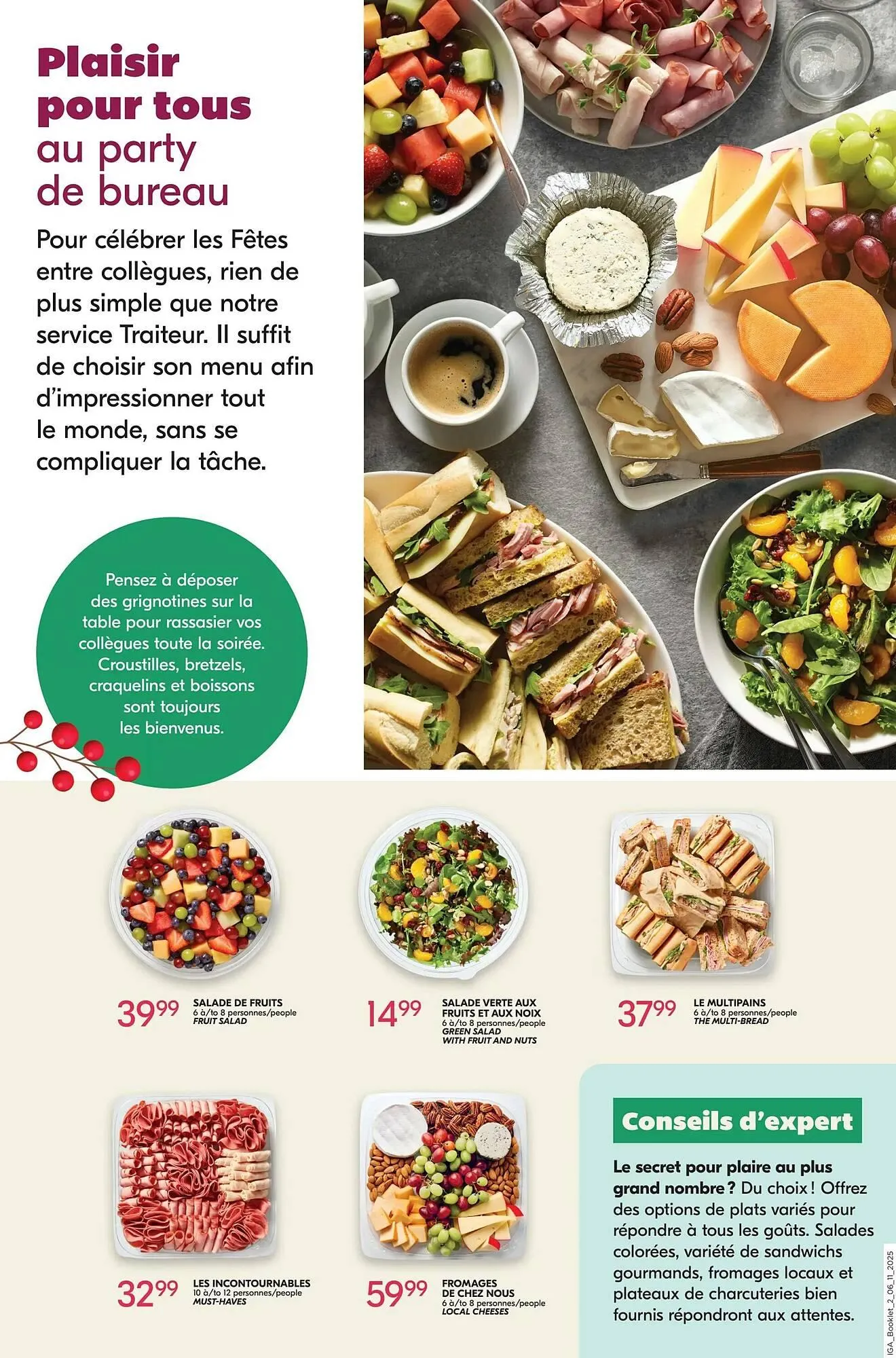 IGA flyer from November 6 to November 12 2025 - flyer page 16