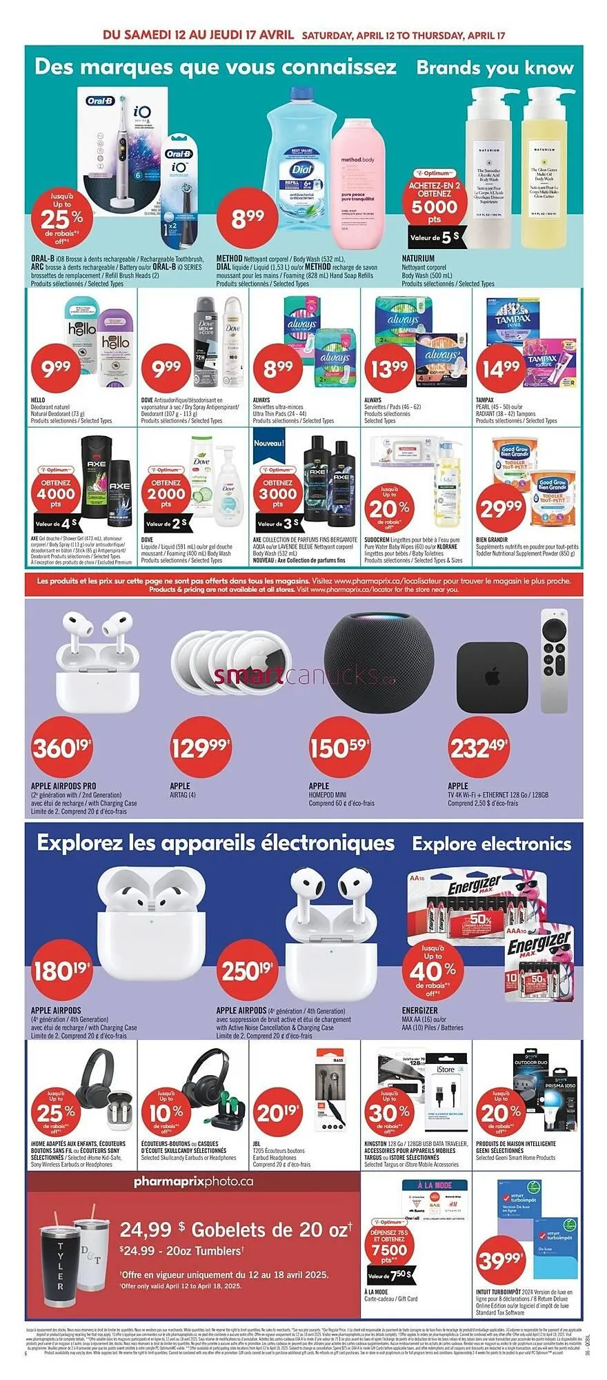 Shoppers Drug Mart flyer from April 11 to April 17 2025 - flyer page 8