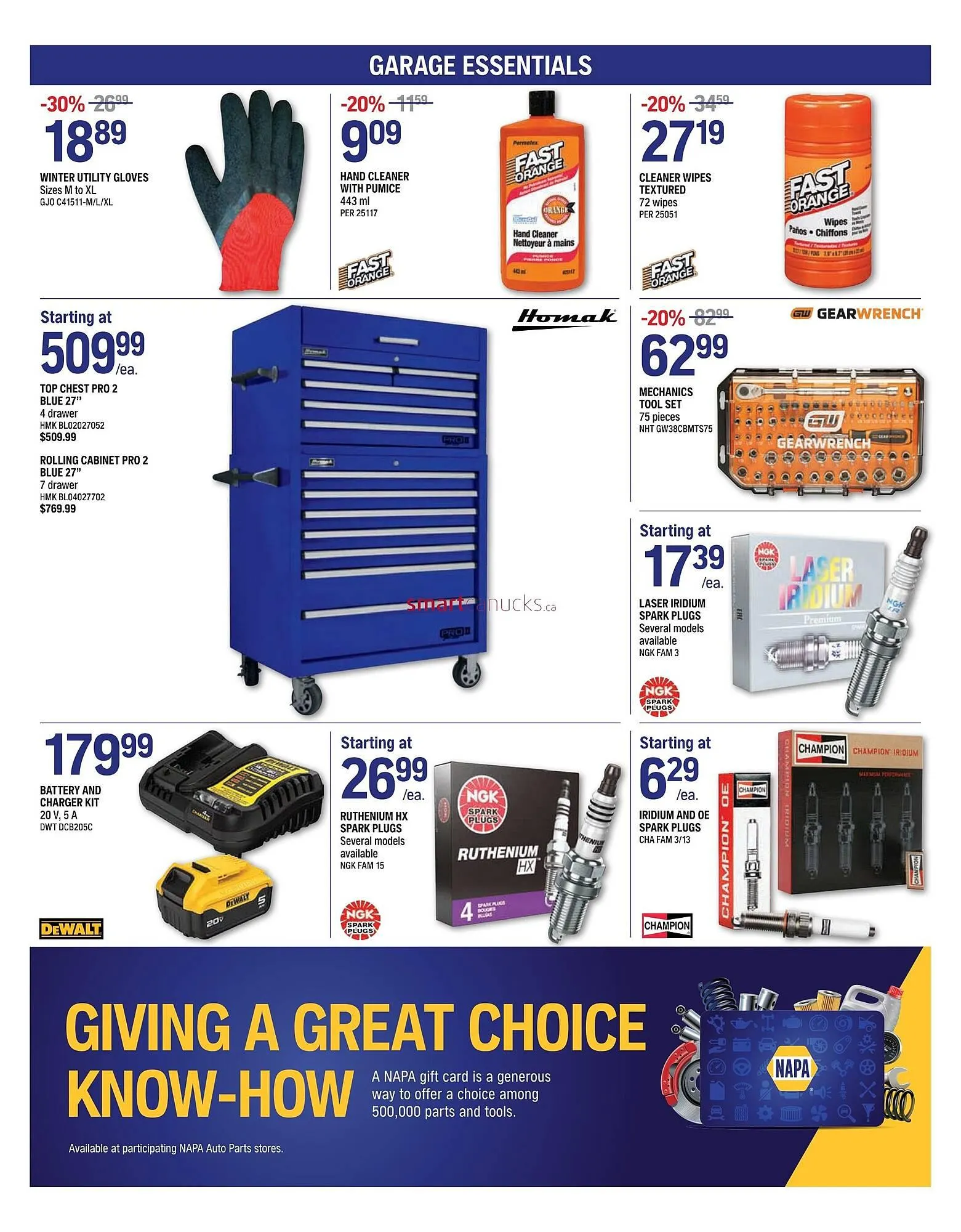NAPA Auto Parts flyer from March 1 to March 31 2026 - flyer page 6