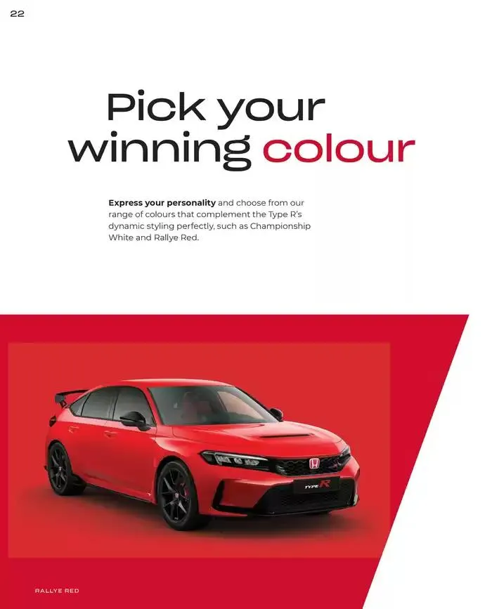 Honda Civic Type R from February 28 to February 28 2026 - flyer page 22