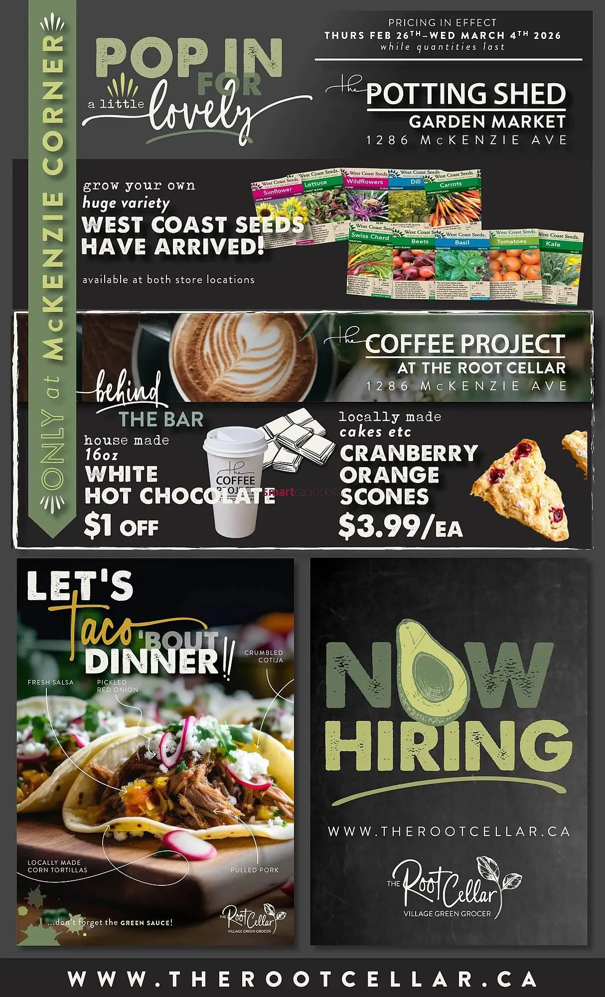 The Root Cellar flyer from February 26 to March 4 2026 - flyer page 6