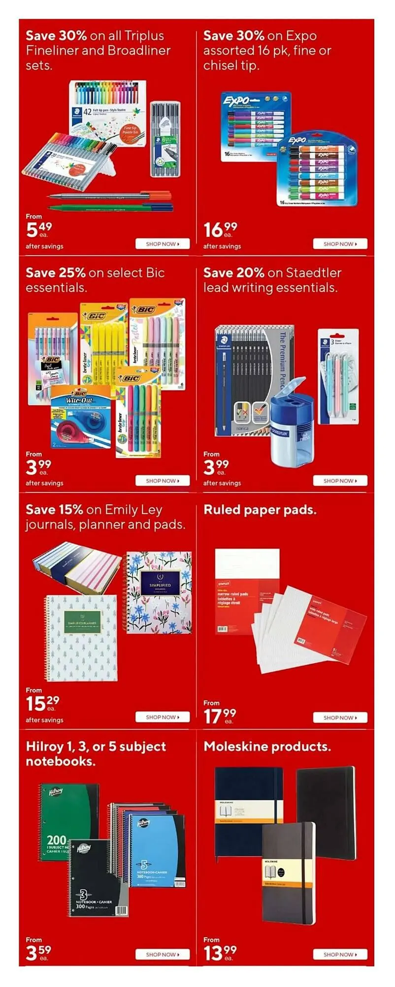 Staples flyer from January 17 to January 23 2025 - flyer page 20