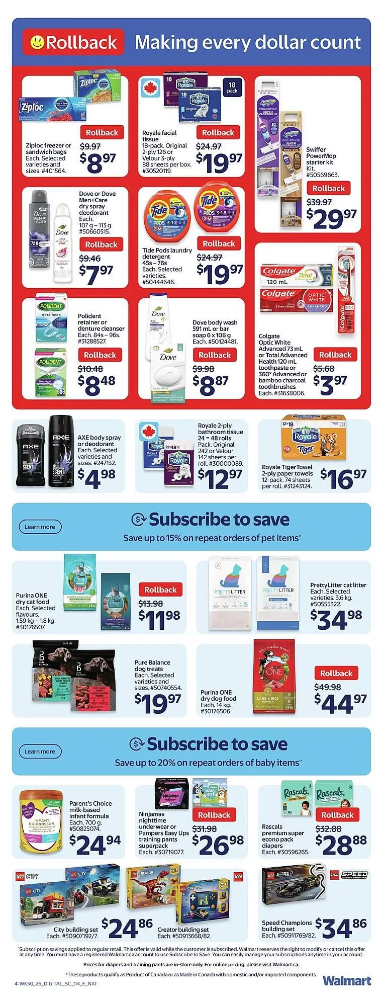 Walmart flyer from January 8 to January 15 2026 - flyer page 5