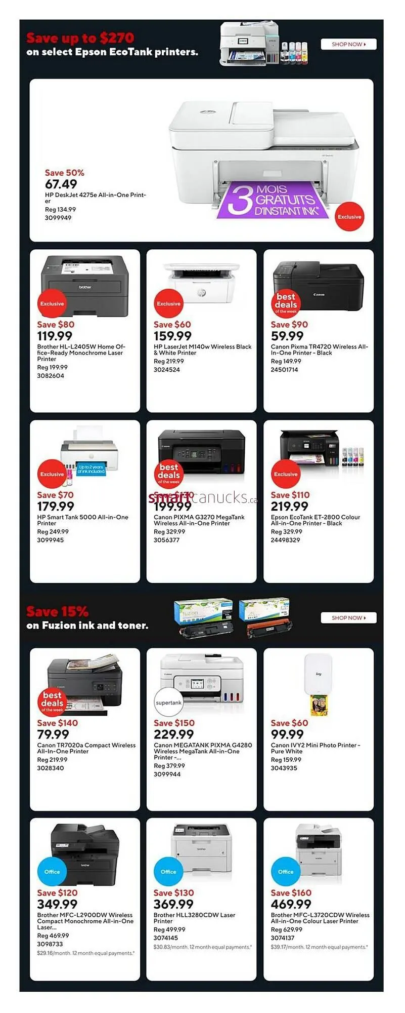 Staples flyer from November 27 to December 3 2025 - flyer page 9